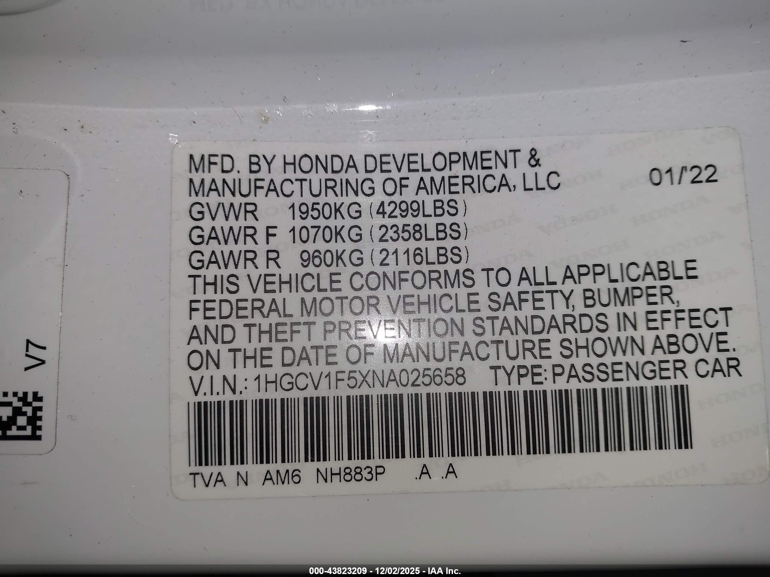 HONDA ACCORD image 9