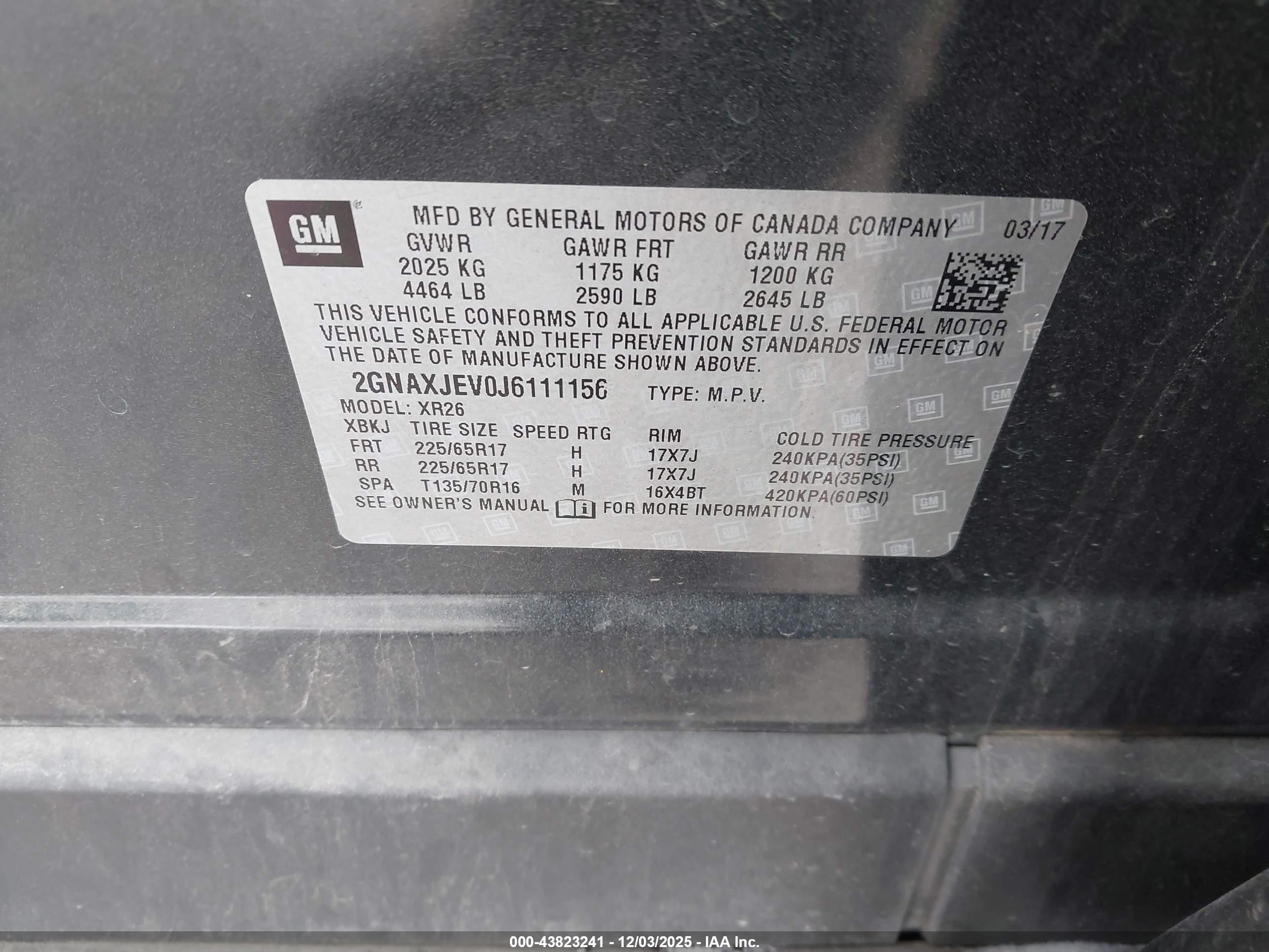 CHEVROLET EQUINOX image 9