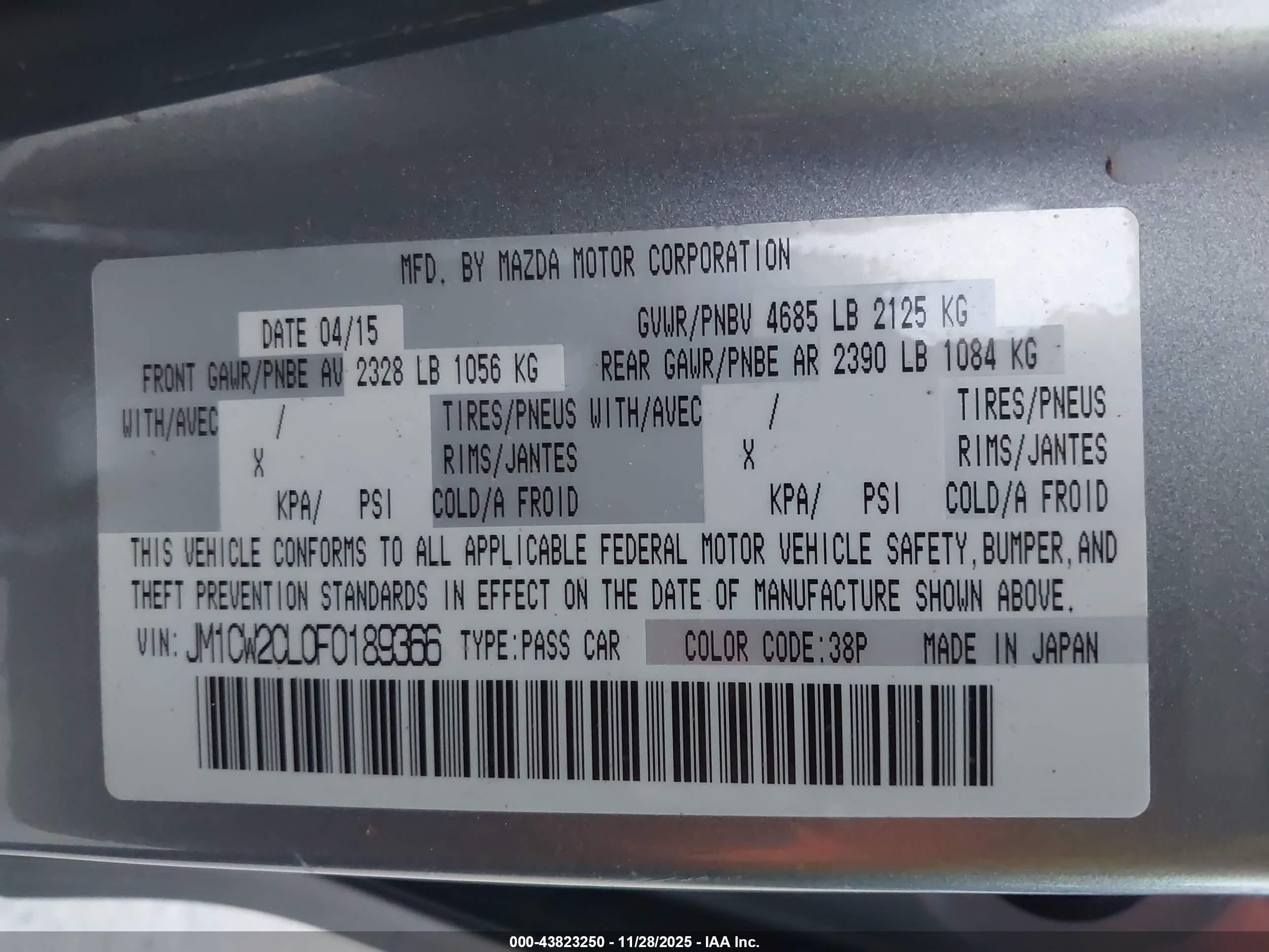 MAZDA MAZDA5 image 9