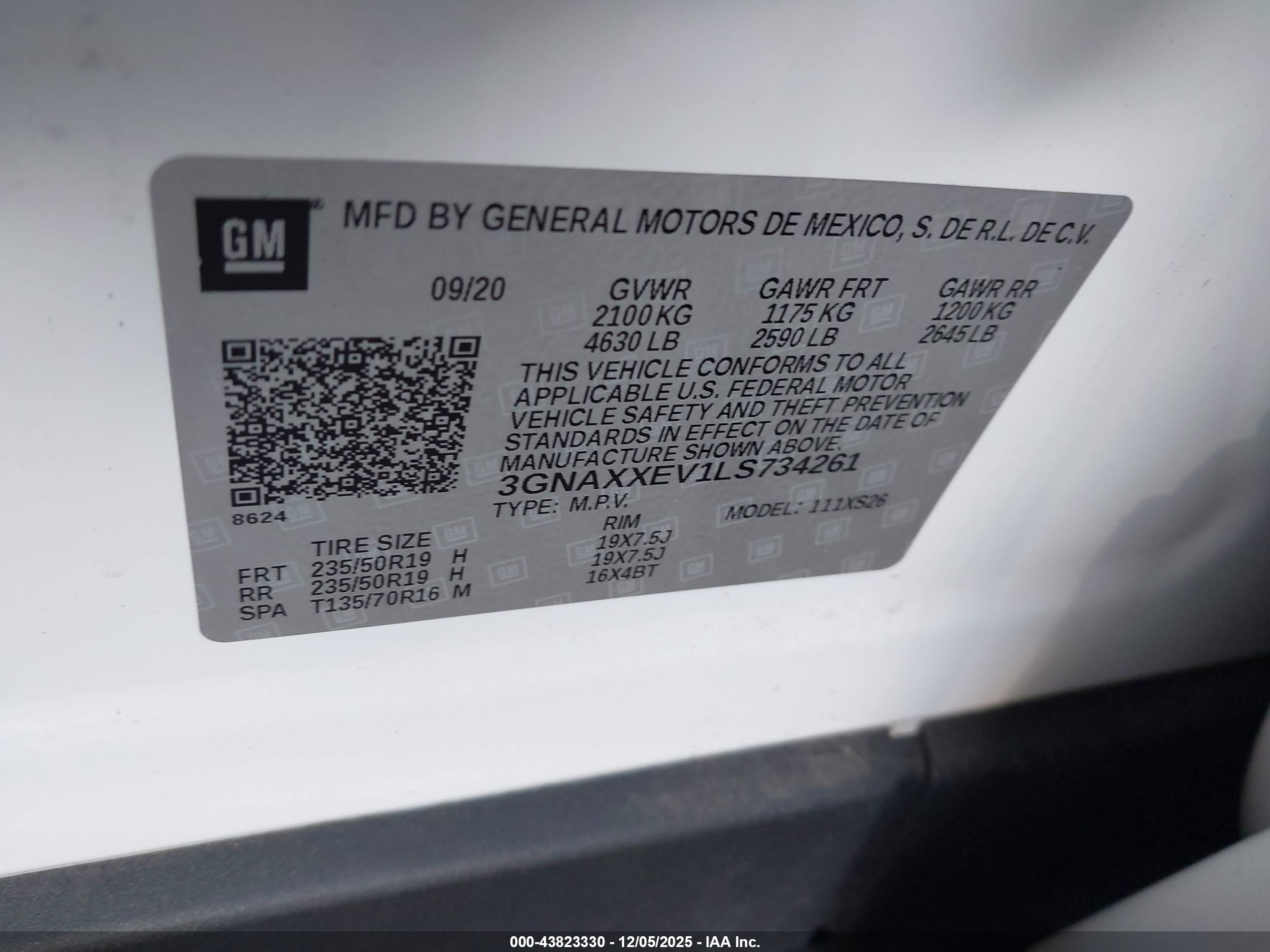 CHEVROLET EQUINOX image 9