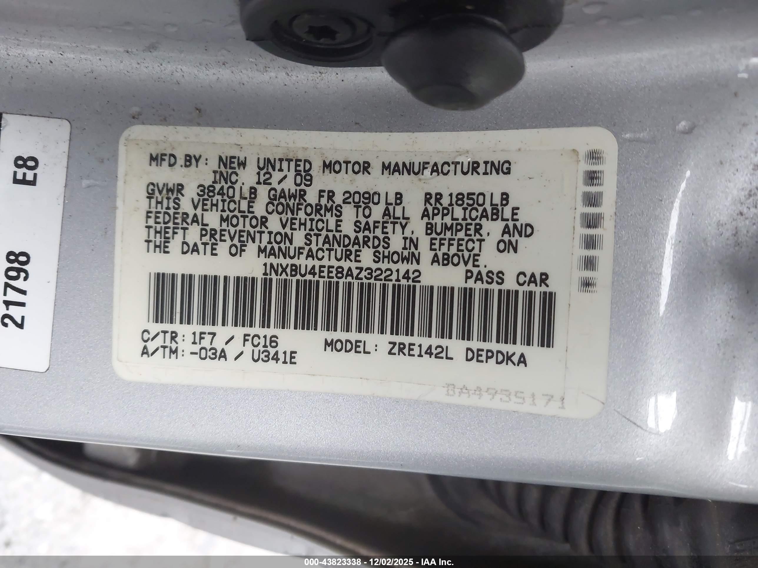 TOYOTA COROLLA image 9