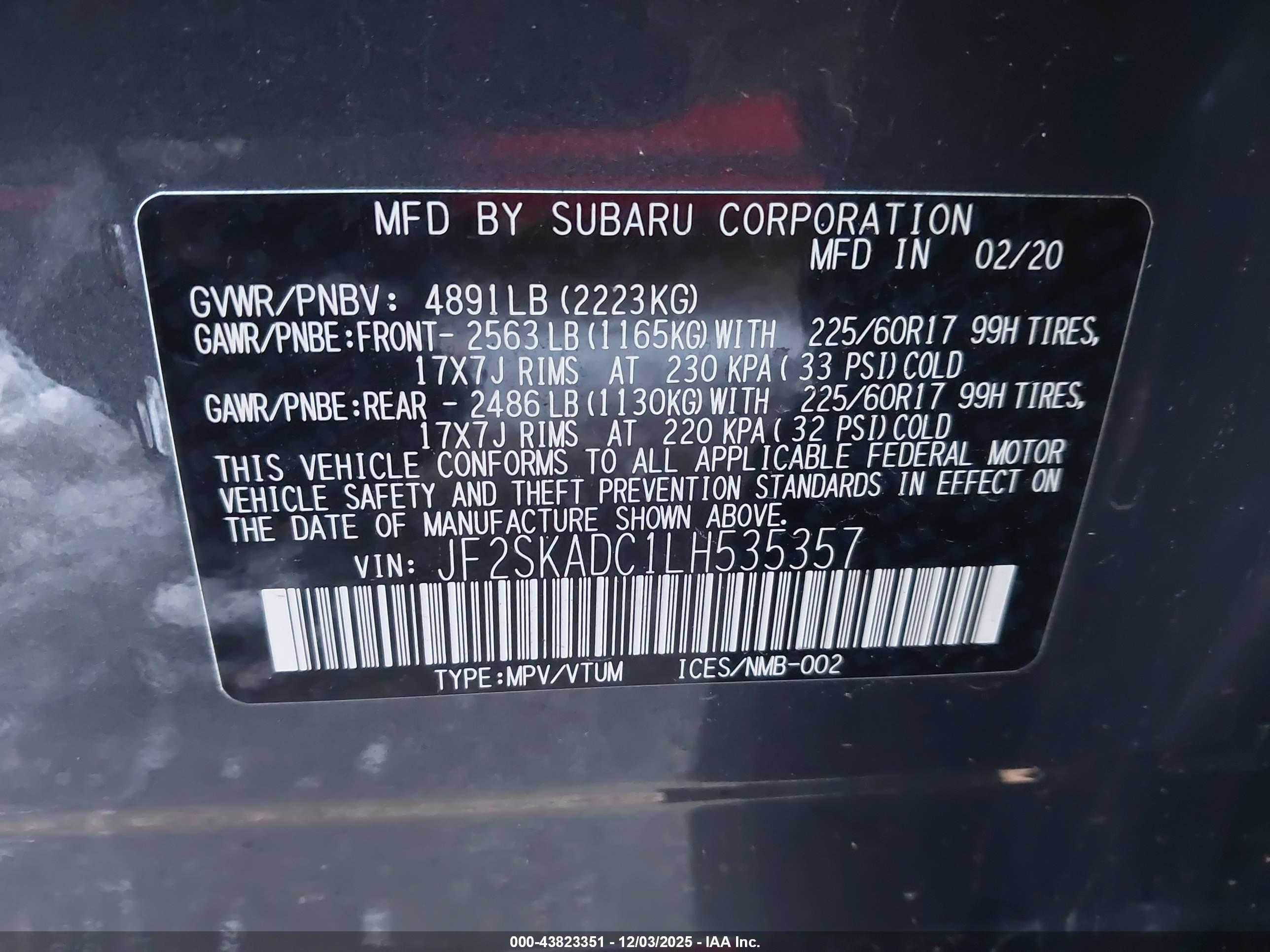 SUBARU FORESTER image 9