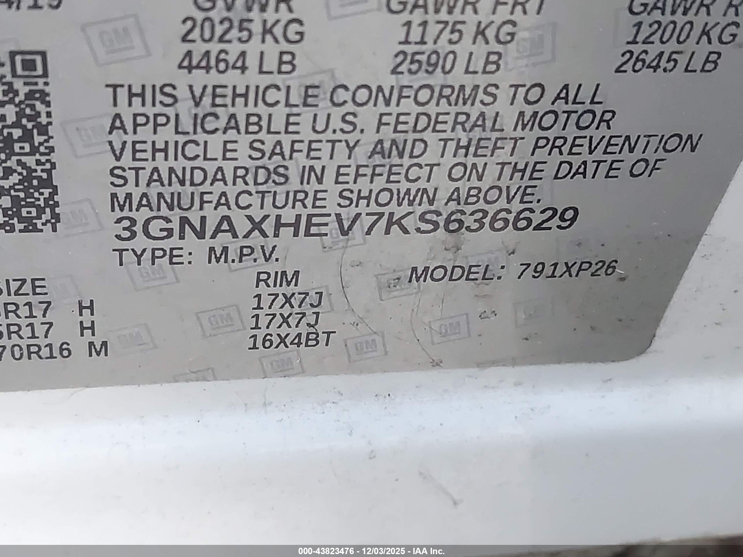 CHEVROLET EQUINOX image 9