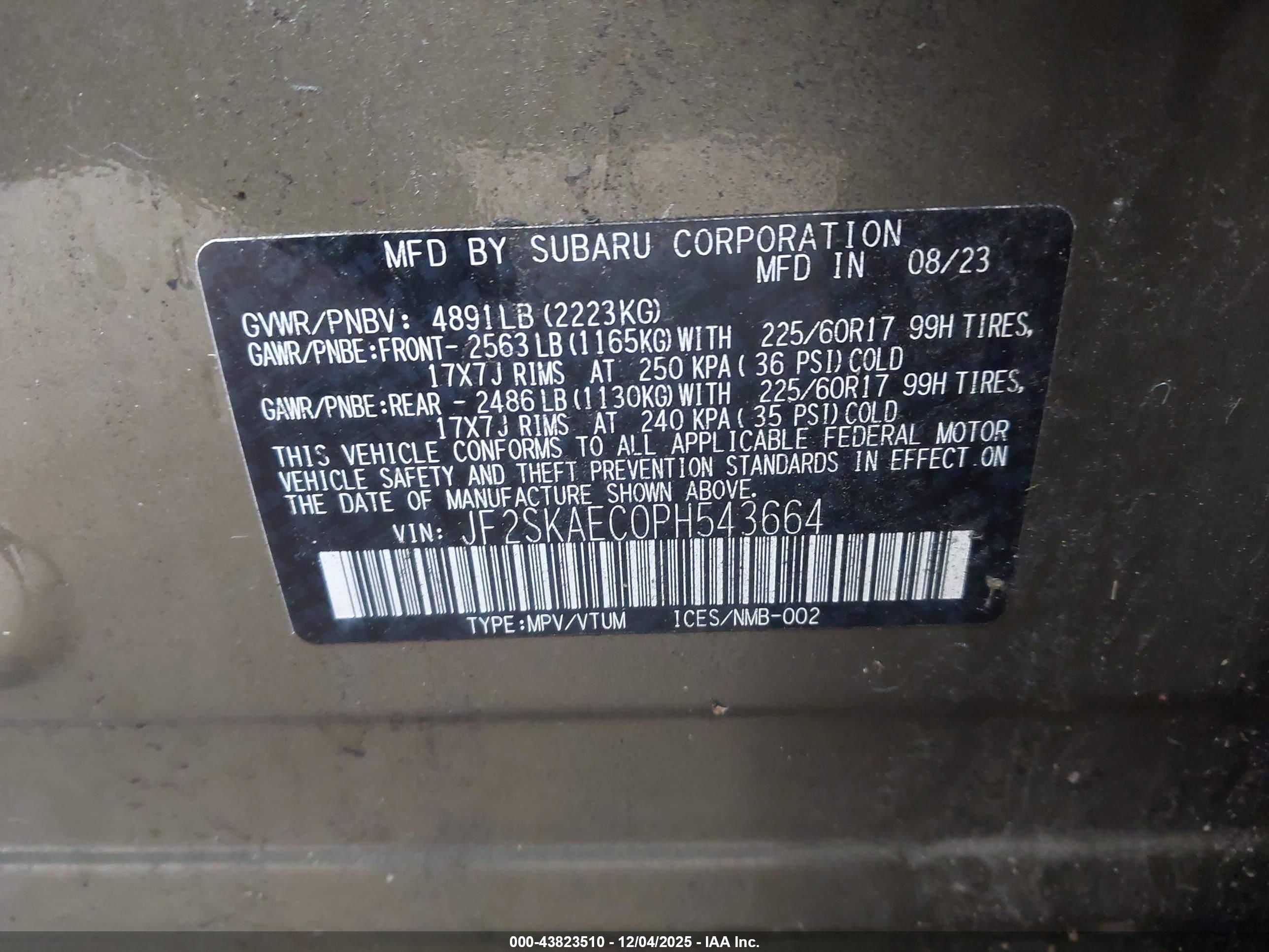 SUBARU FORESTER image 9