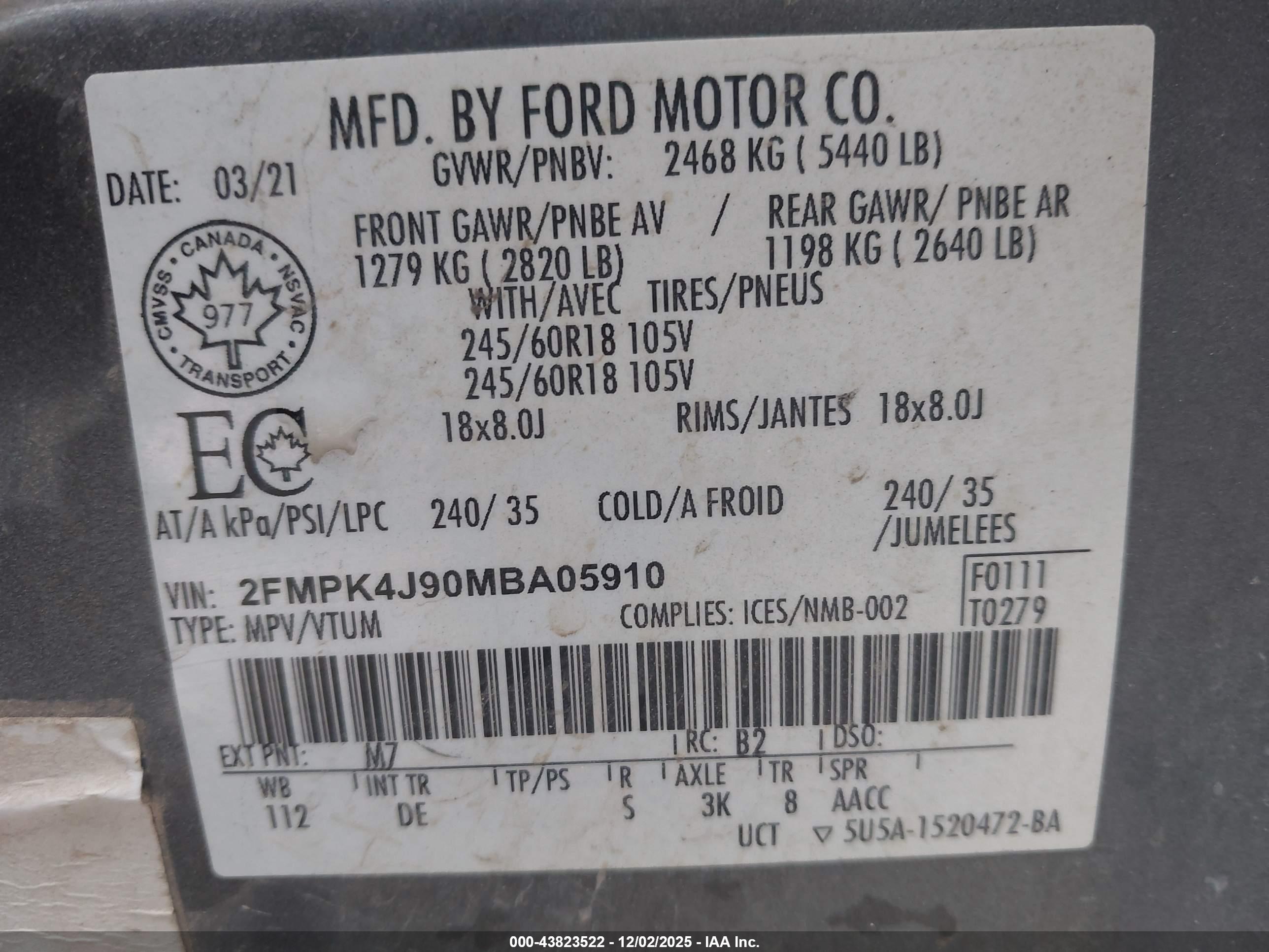 FORD EDGE image 9