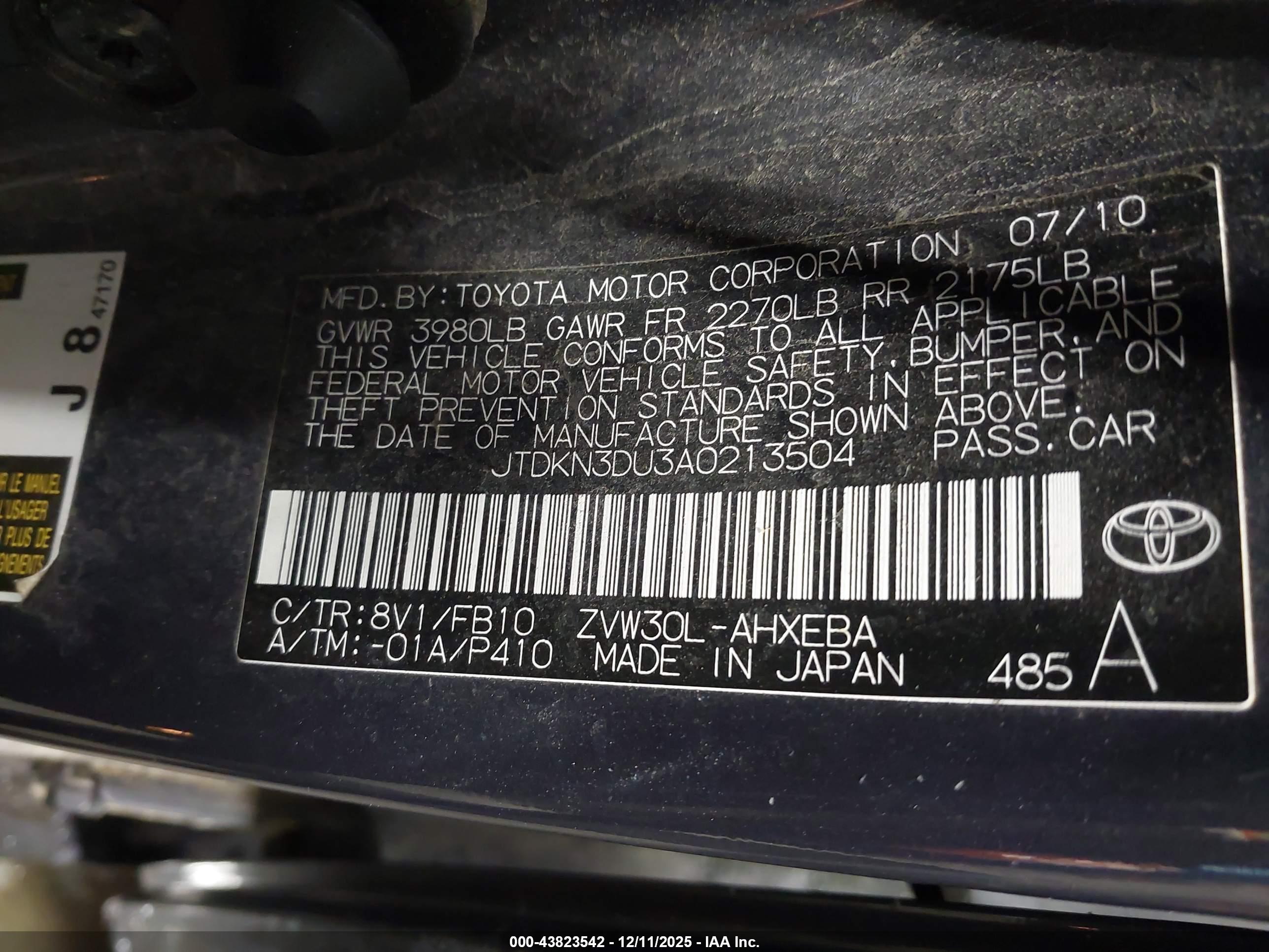 TOYOTA PRIUS image 9