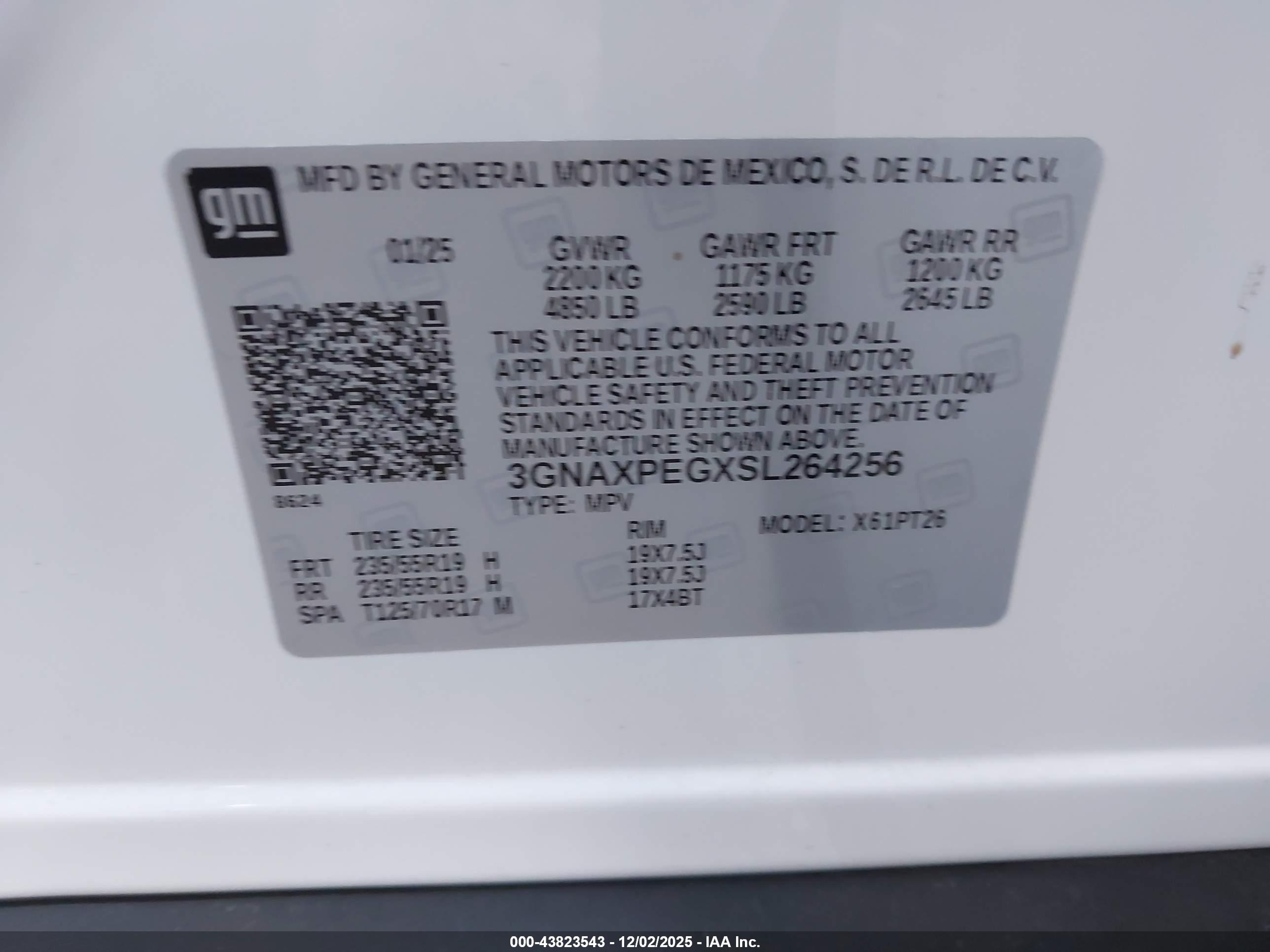 CHEVROLET EQUINOX image 9