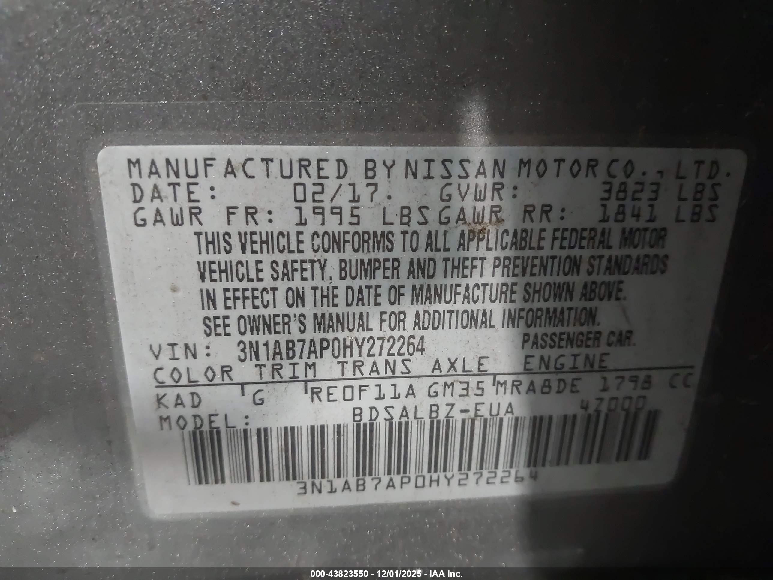 NISSAN SENTRA image 9