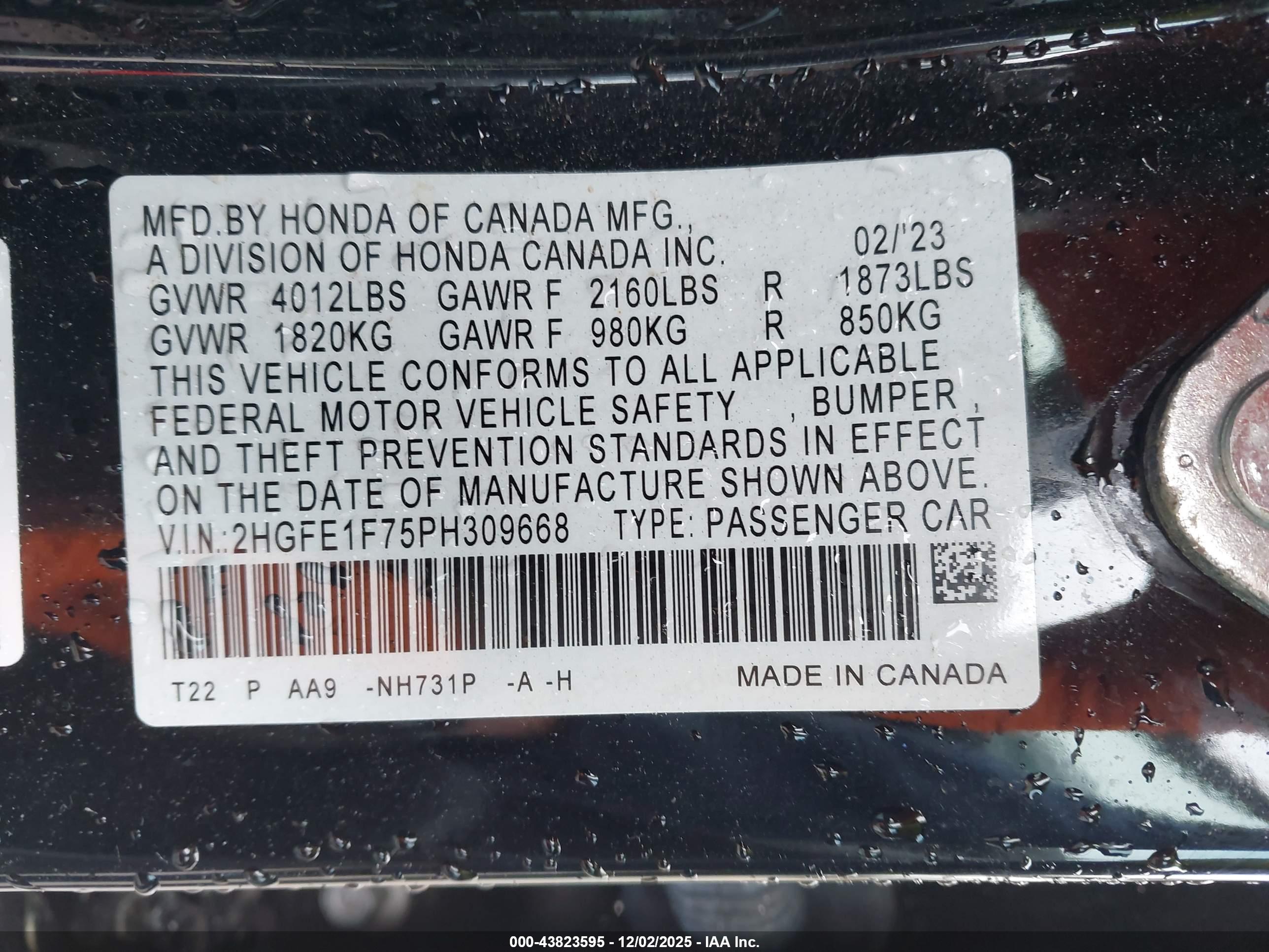 HONDA CIVIC image 9