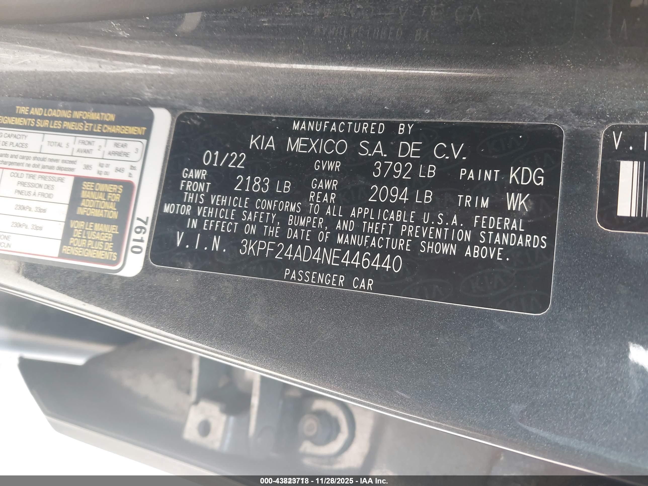 KIA FORTE image 9