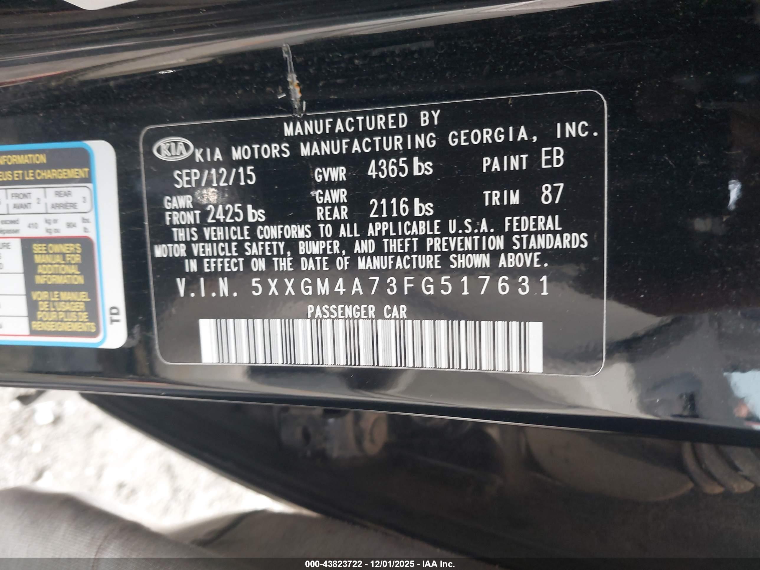 KIA OPTIMA image 9