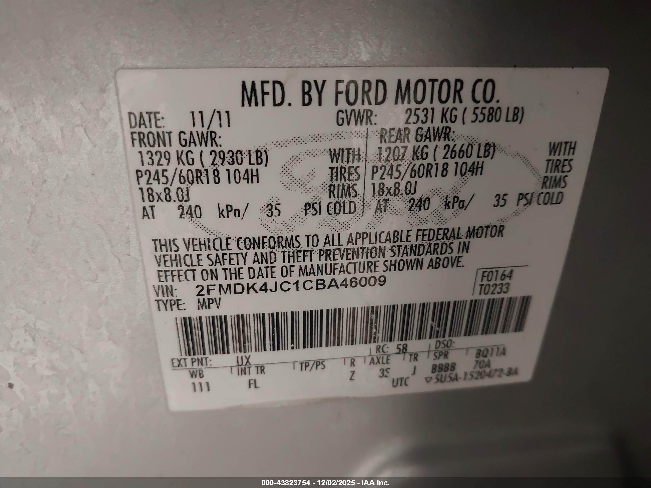 FORD EDGE image 9