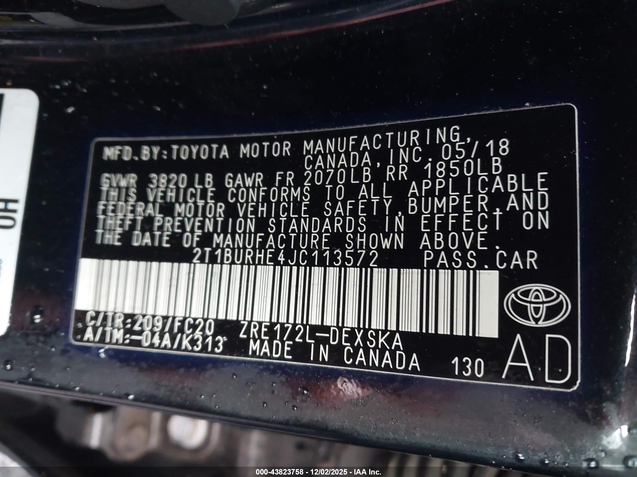 TOYOTA COROLLA image 9