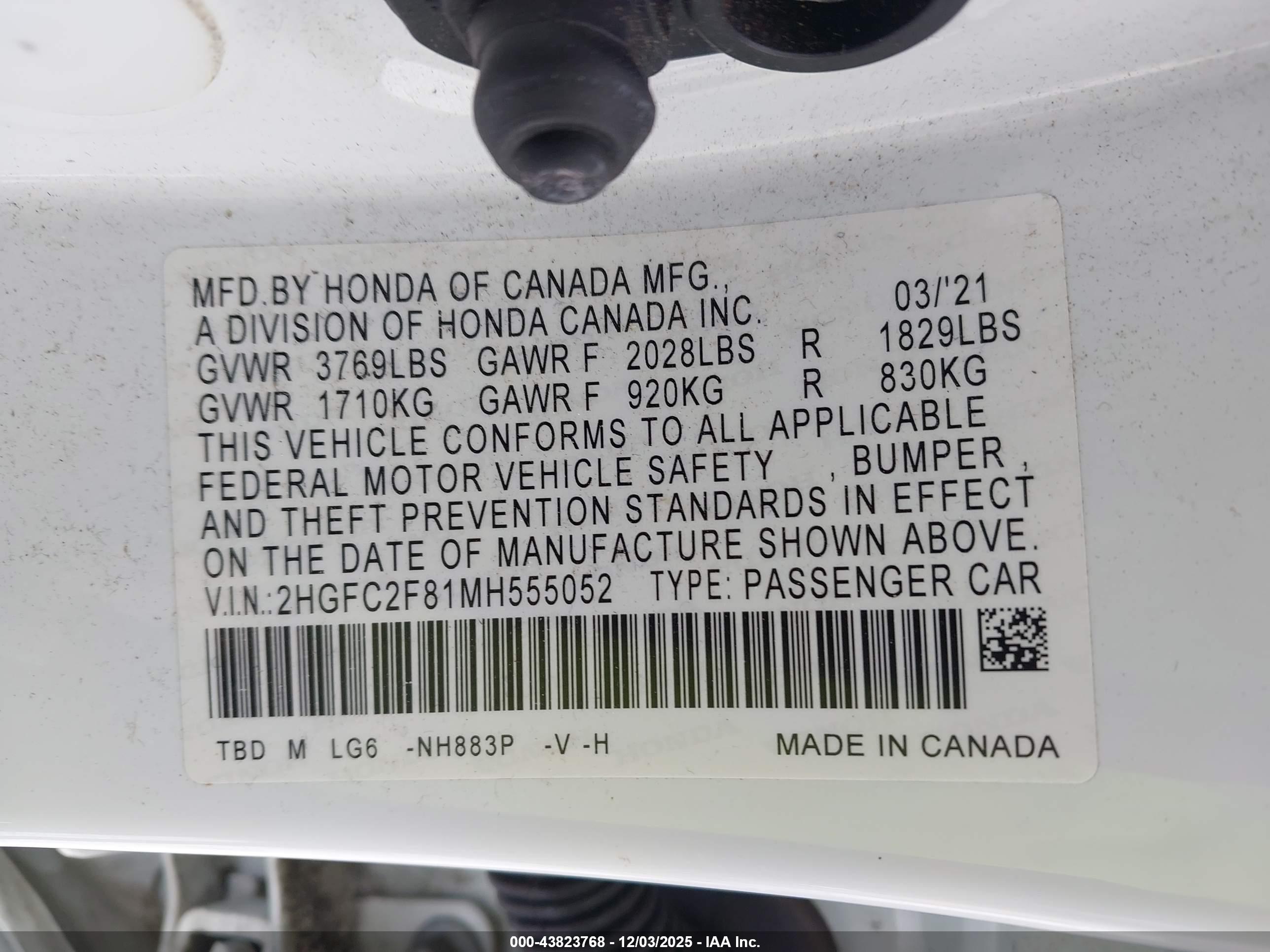 HONDA CIVIC image 9