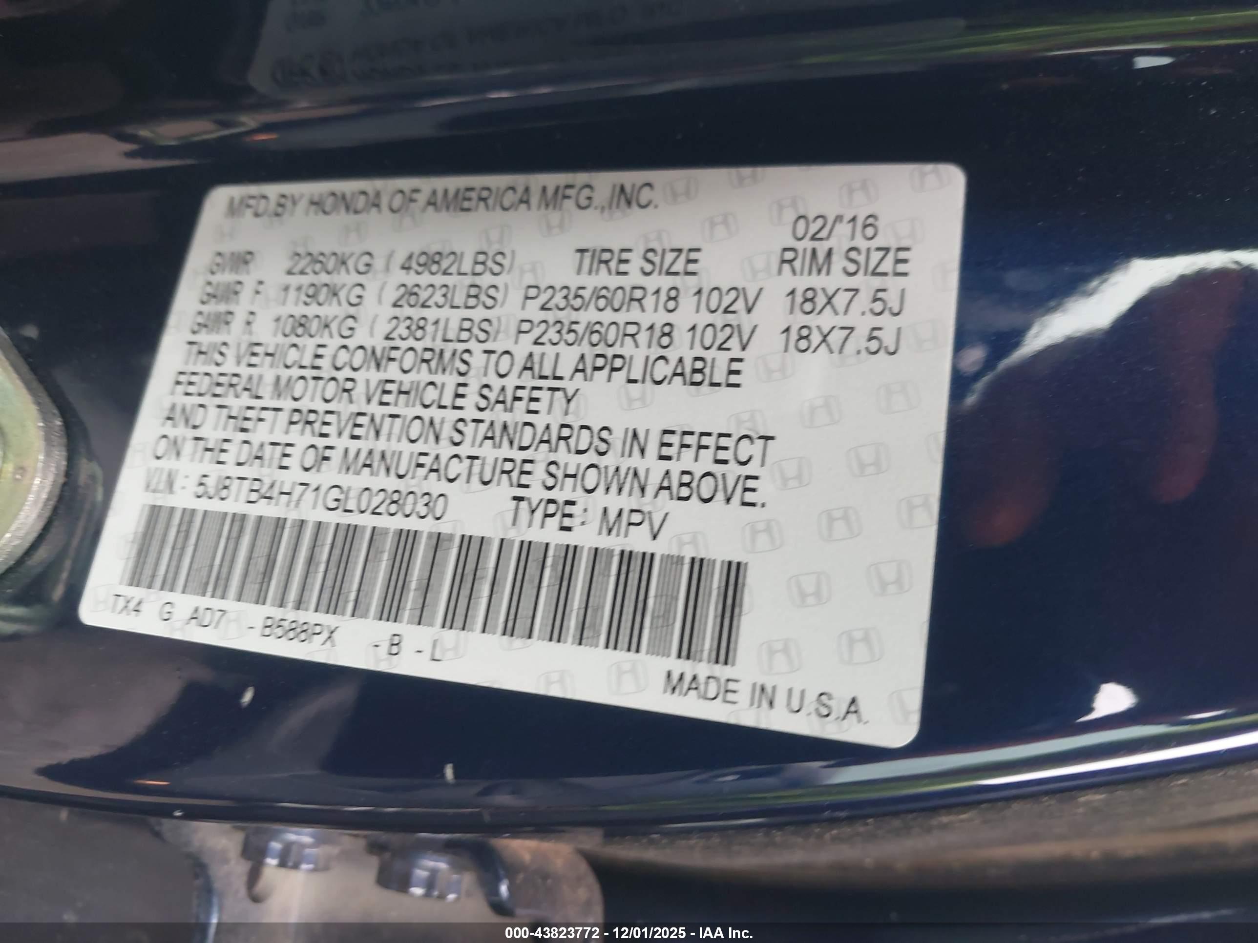 ACURA RDX image 9