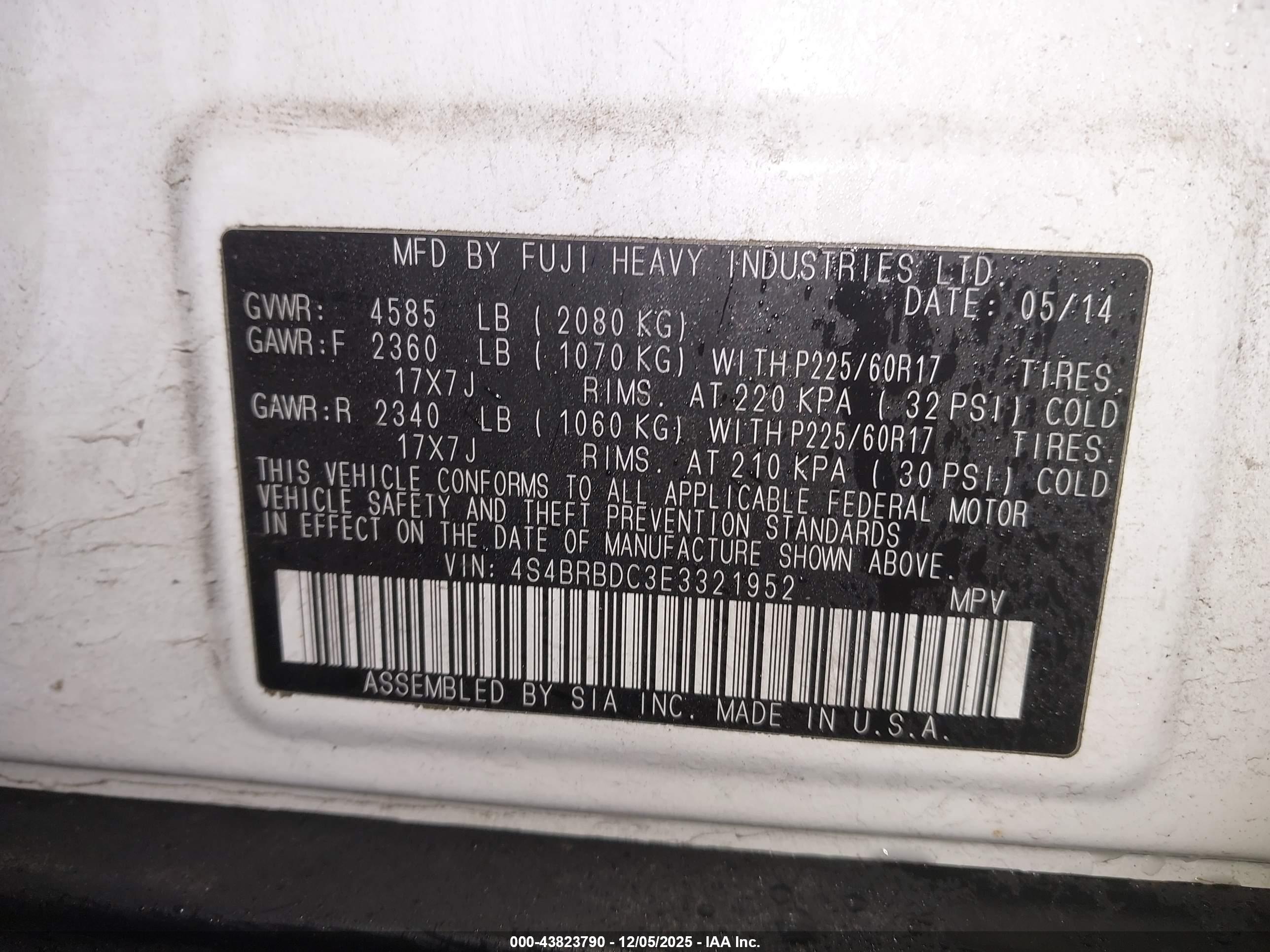 SUBARU OUTBACK image 9