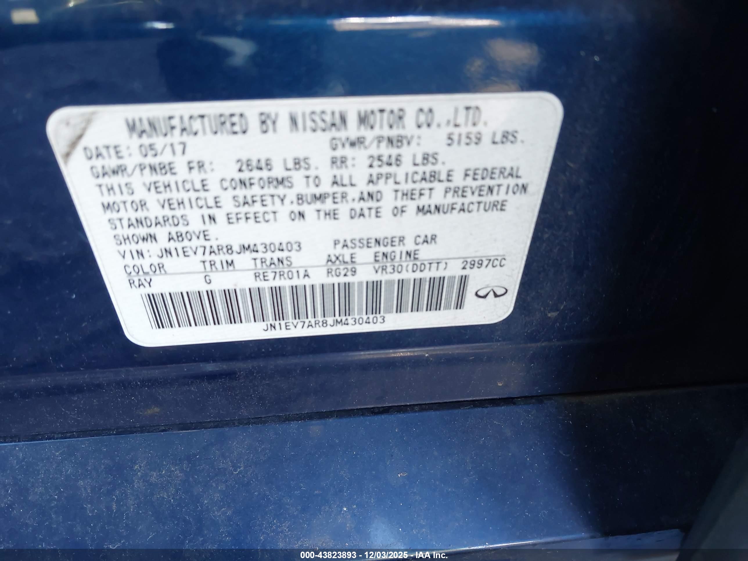 INFINITI Q50 image 9