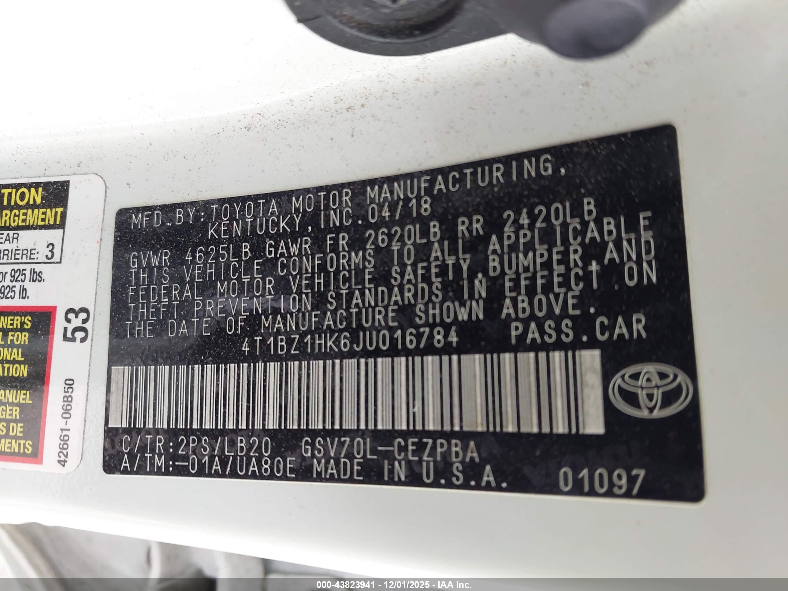 TOYOTA CAMRY image 9