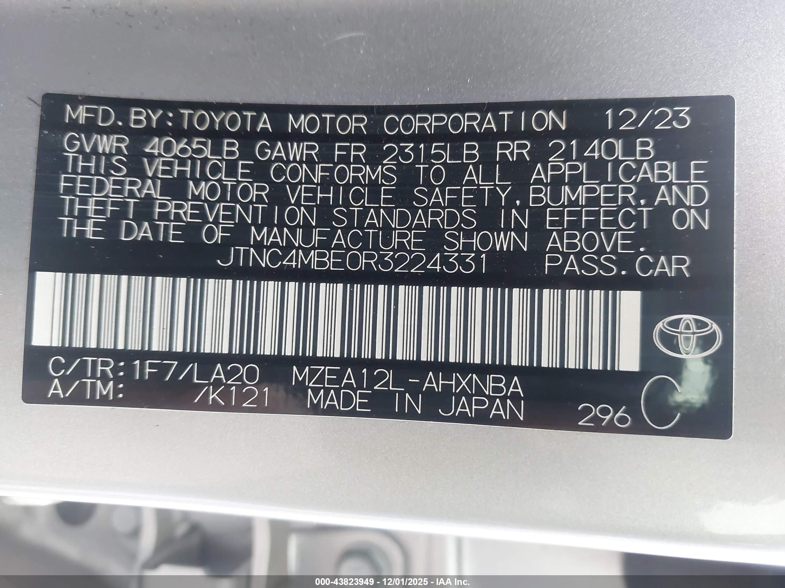 TOYOTA COROLLA image 9