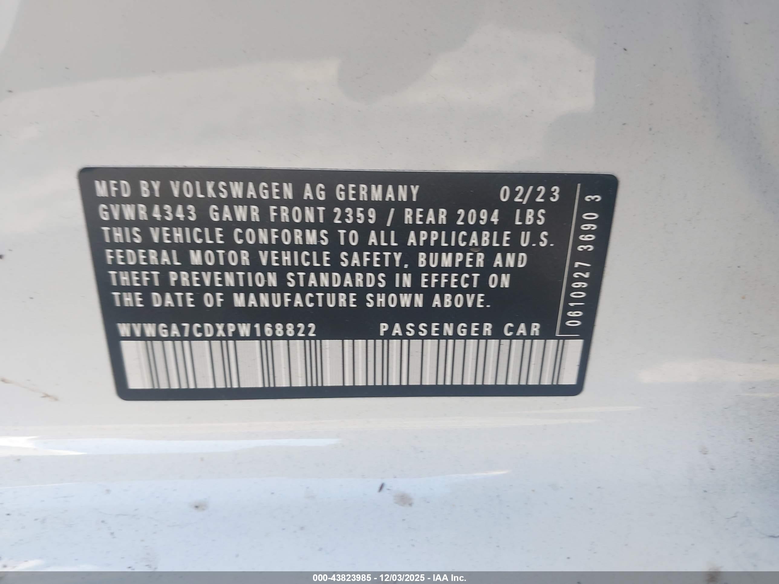 VOLKSWAGEN GOLF image 9