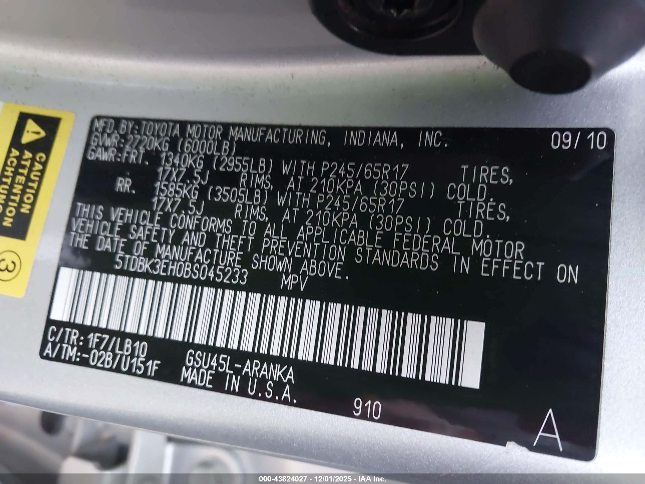 TOYOTA HIGHLANDER image 9