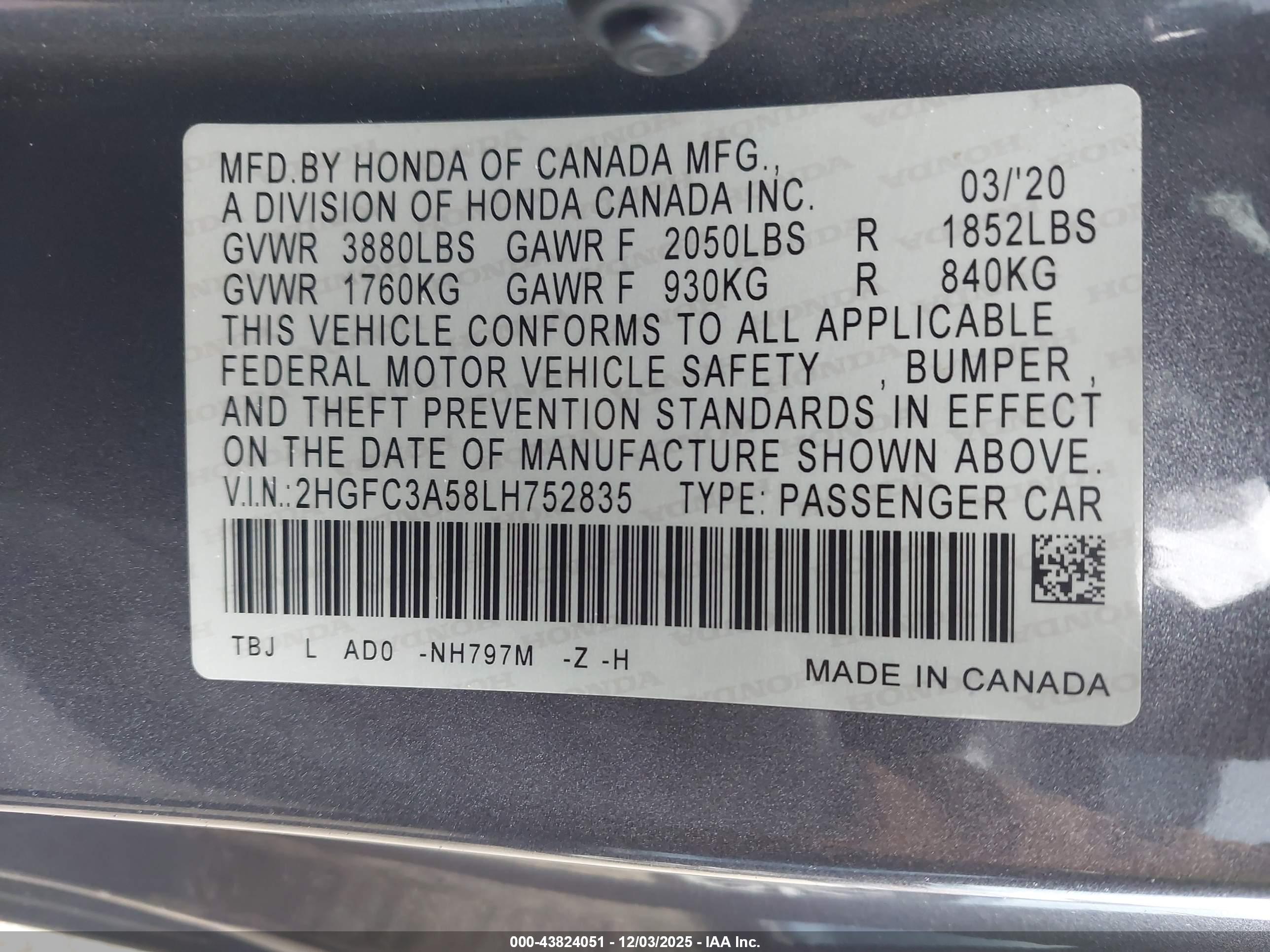 HONDA CIVIC image 9