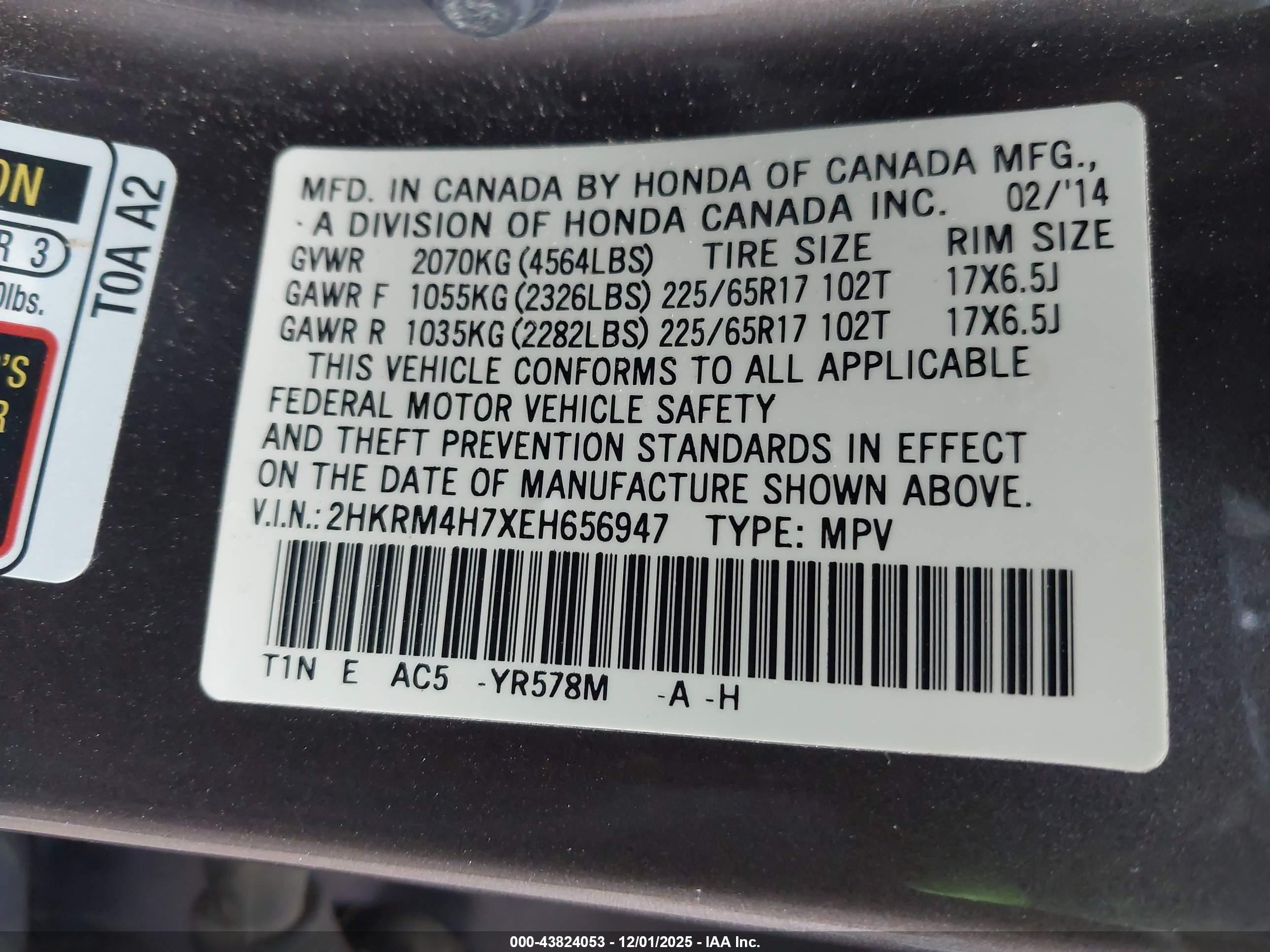HONDA CR-V image 9