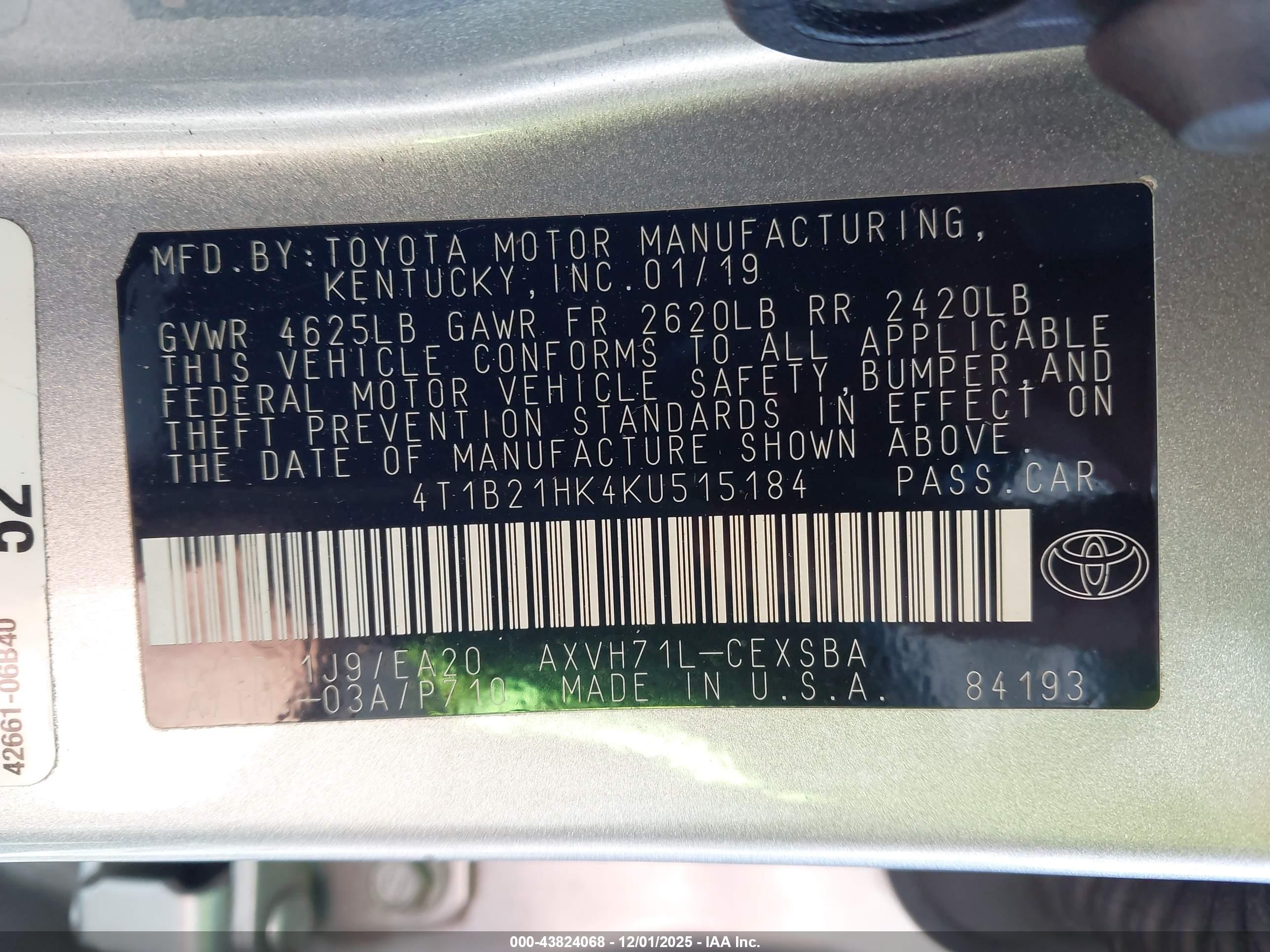 TOYOTA CAMRY image 9