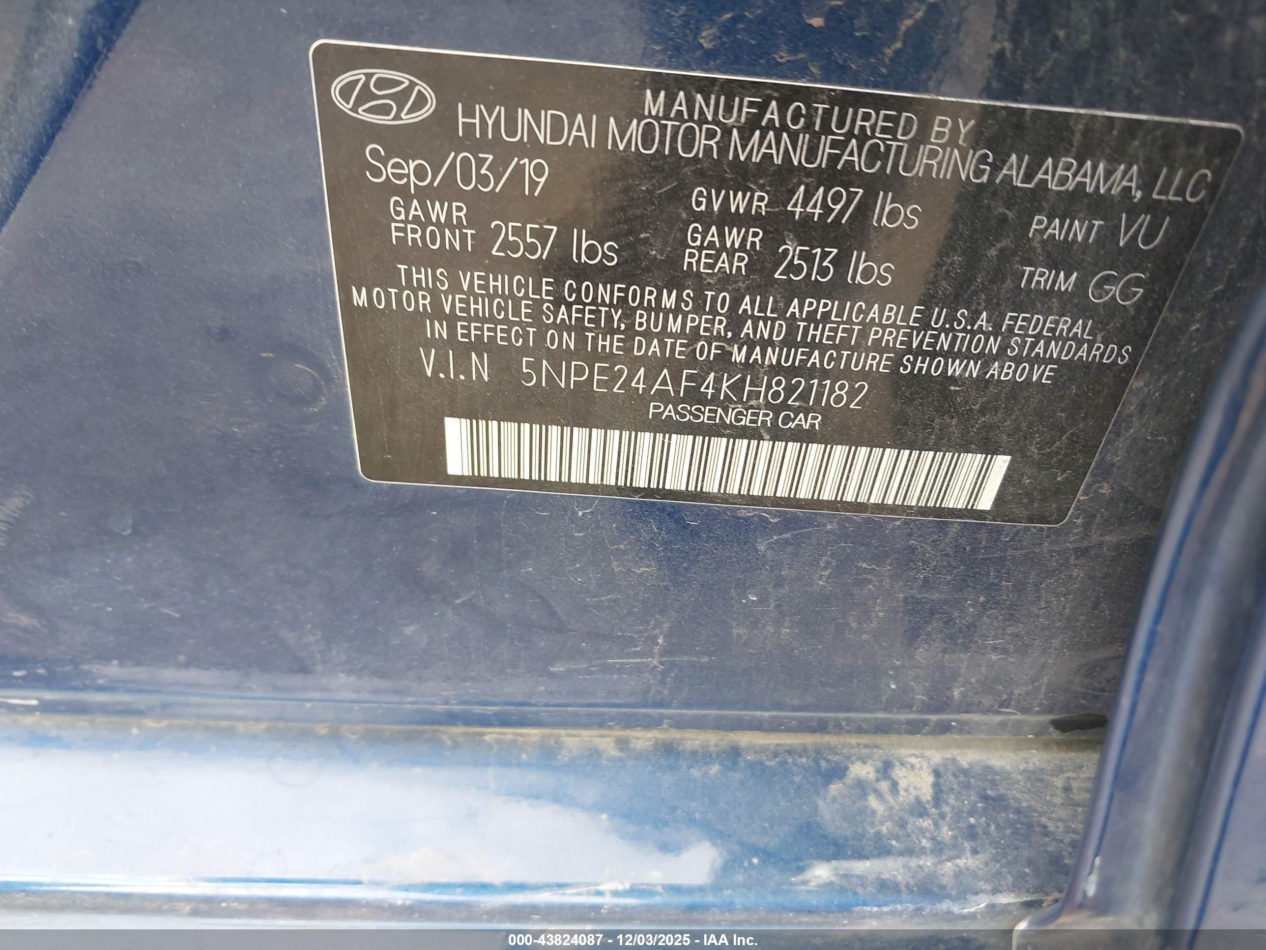 HYUNDAI SONATA image 9