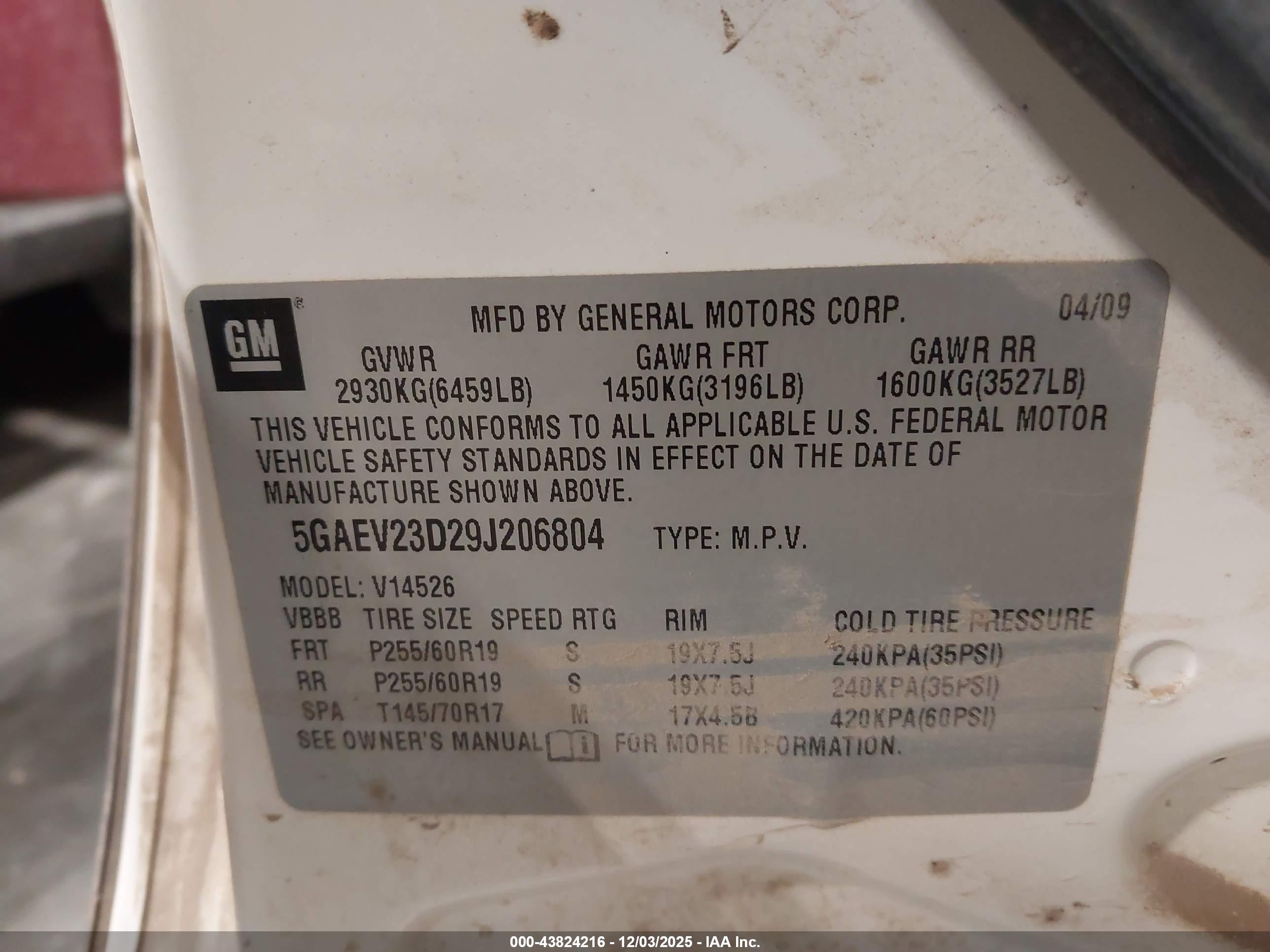 BUICK ENCLAVE image 9