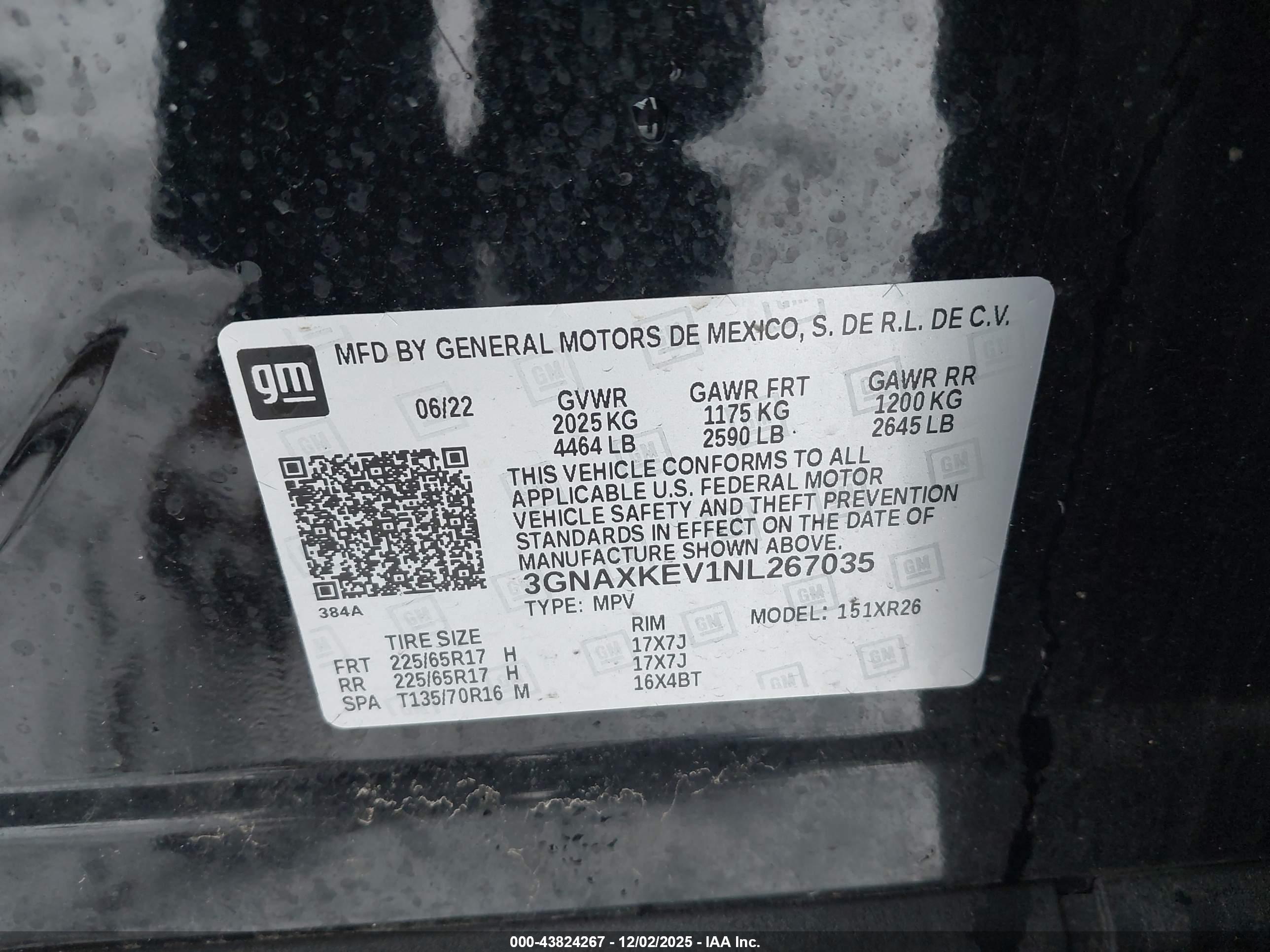 CHEVROLET EQUINOX image 9