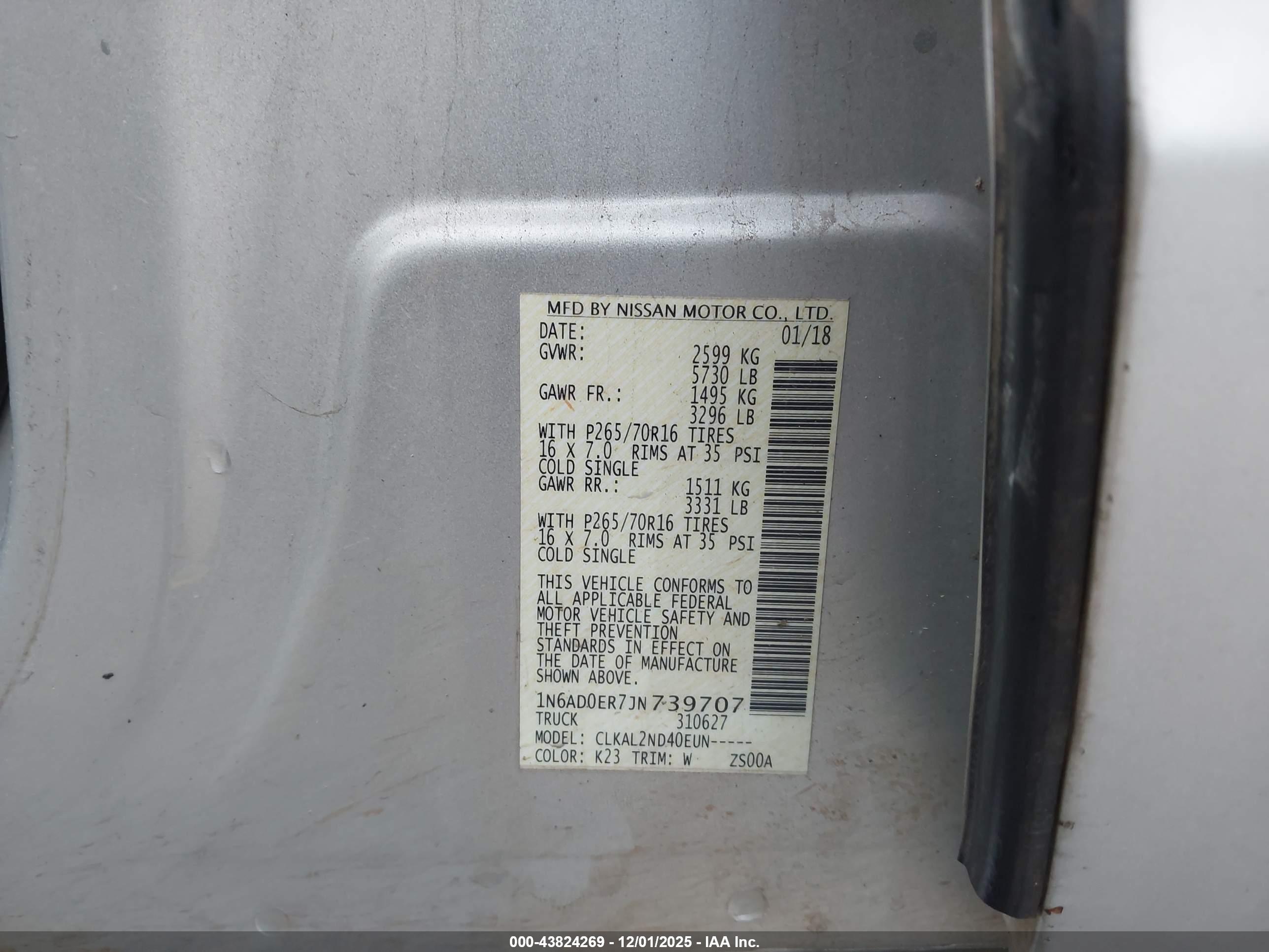 NISSAN FRONTIER image 9