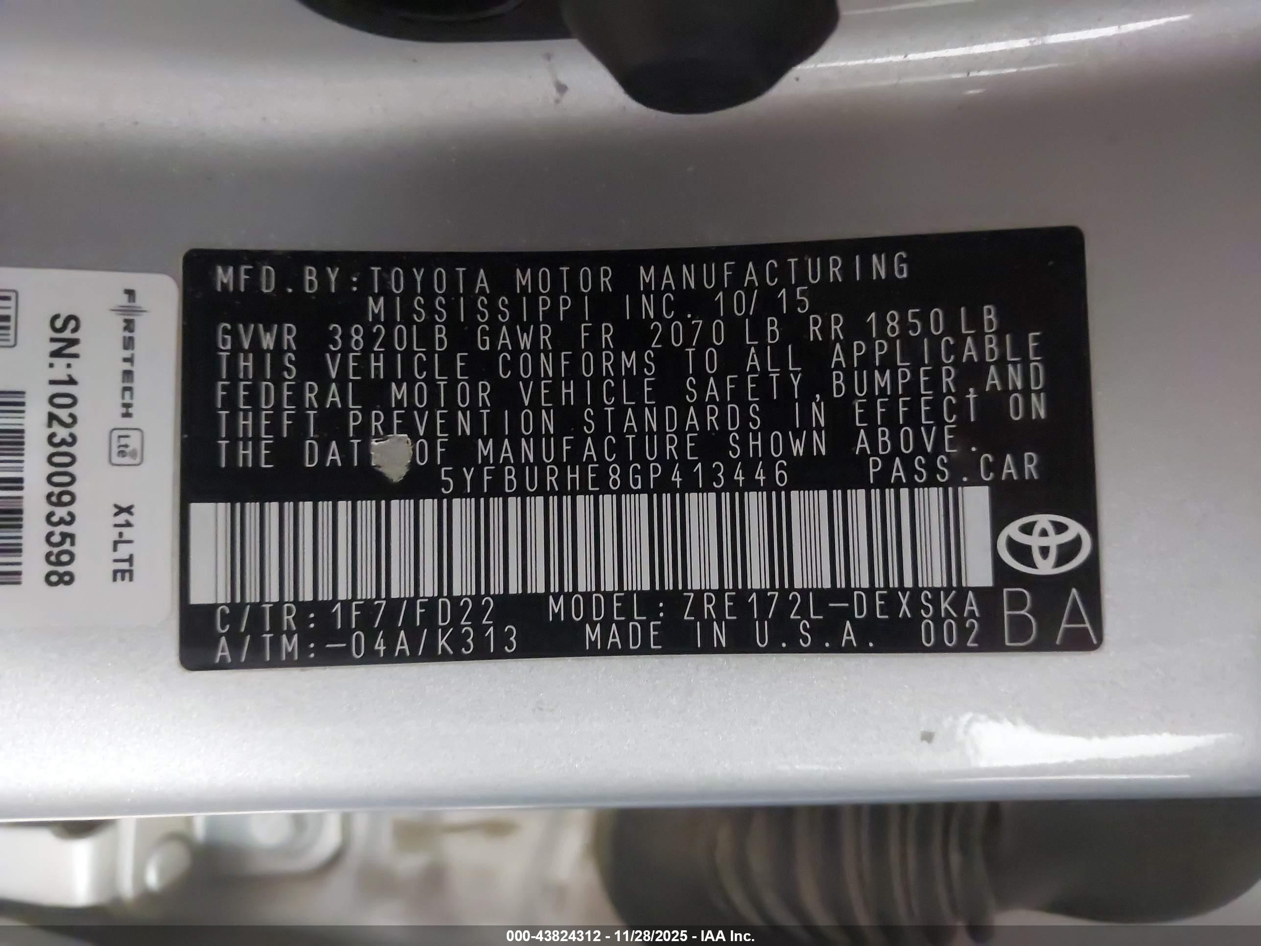 TOYOTA COROLLA image 9