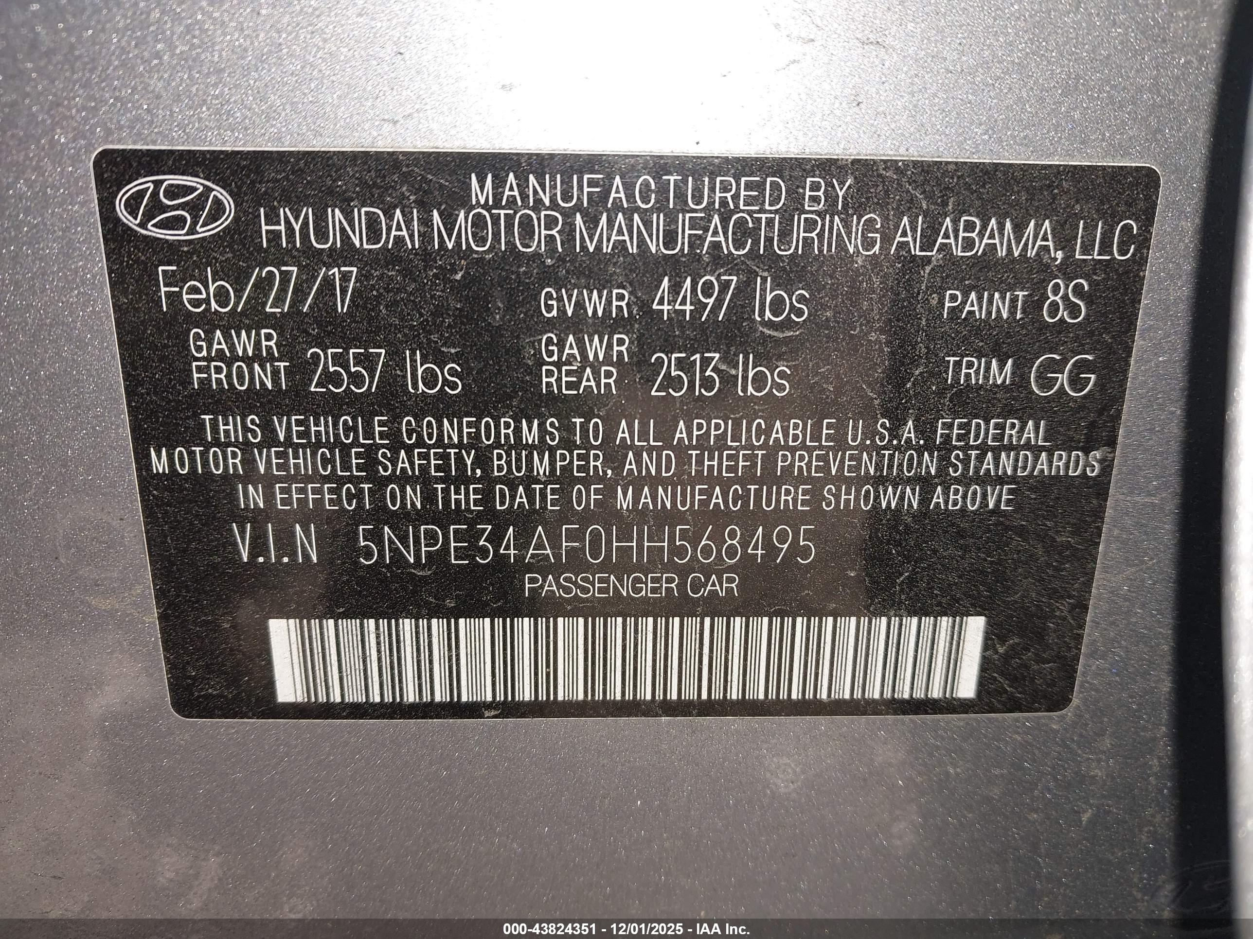 HYUNDAI SONATA image 9