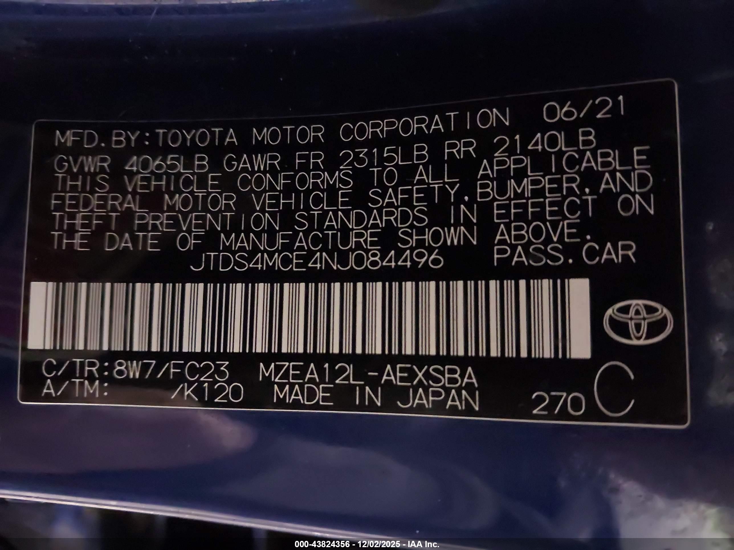 TOYOTA COROLLA image 9