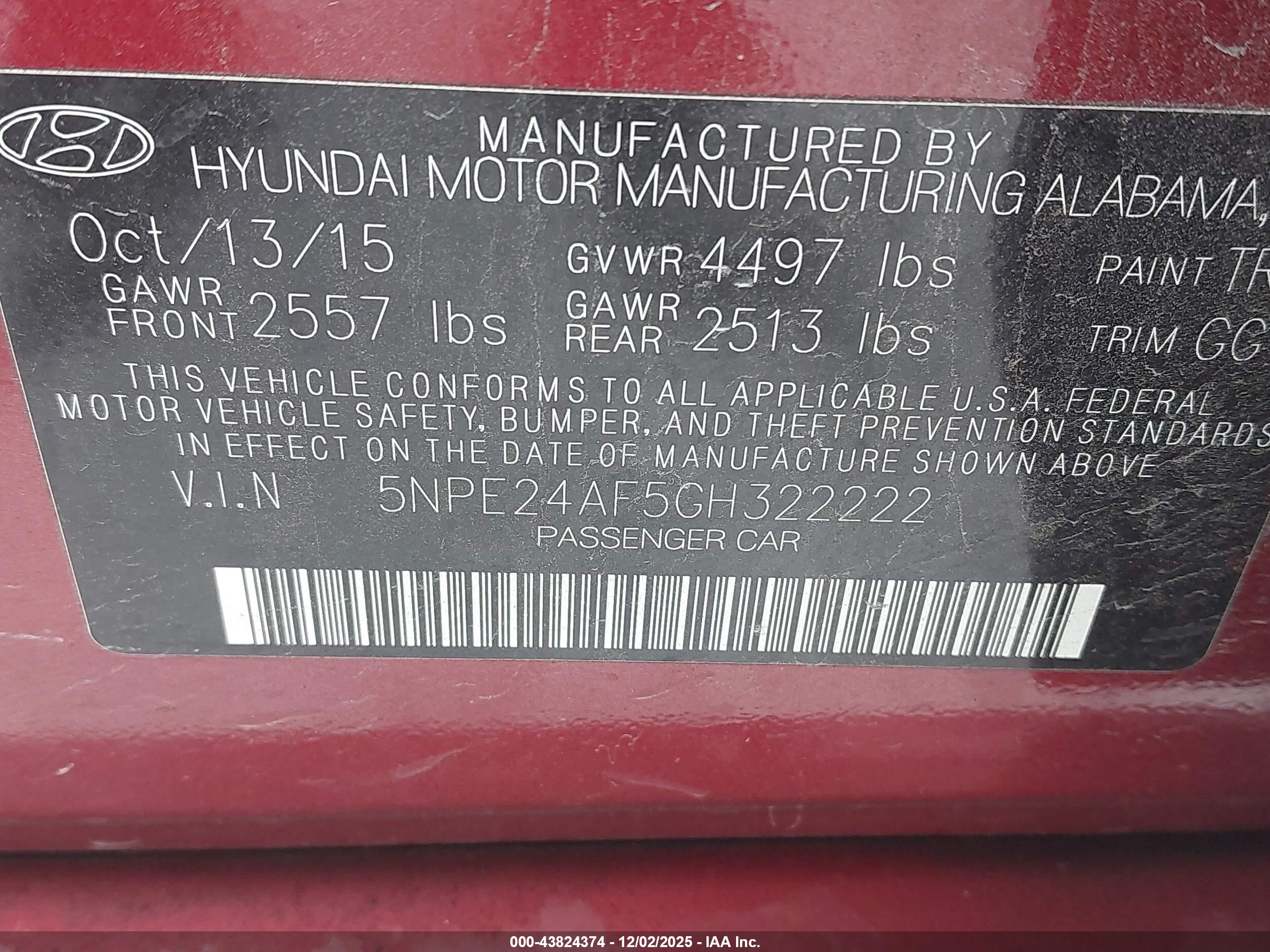 HYUNDAI SONATA image 9