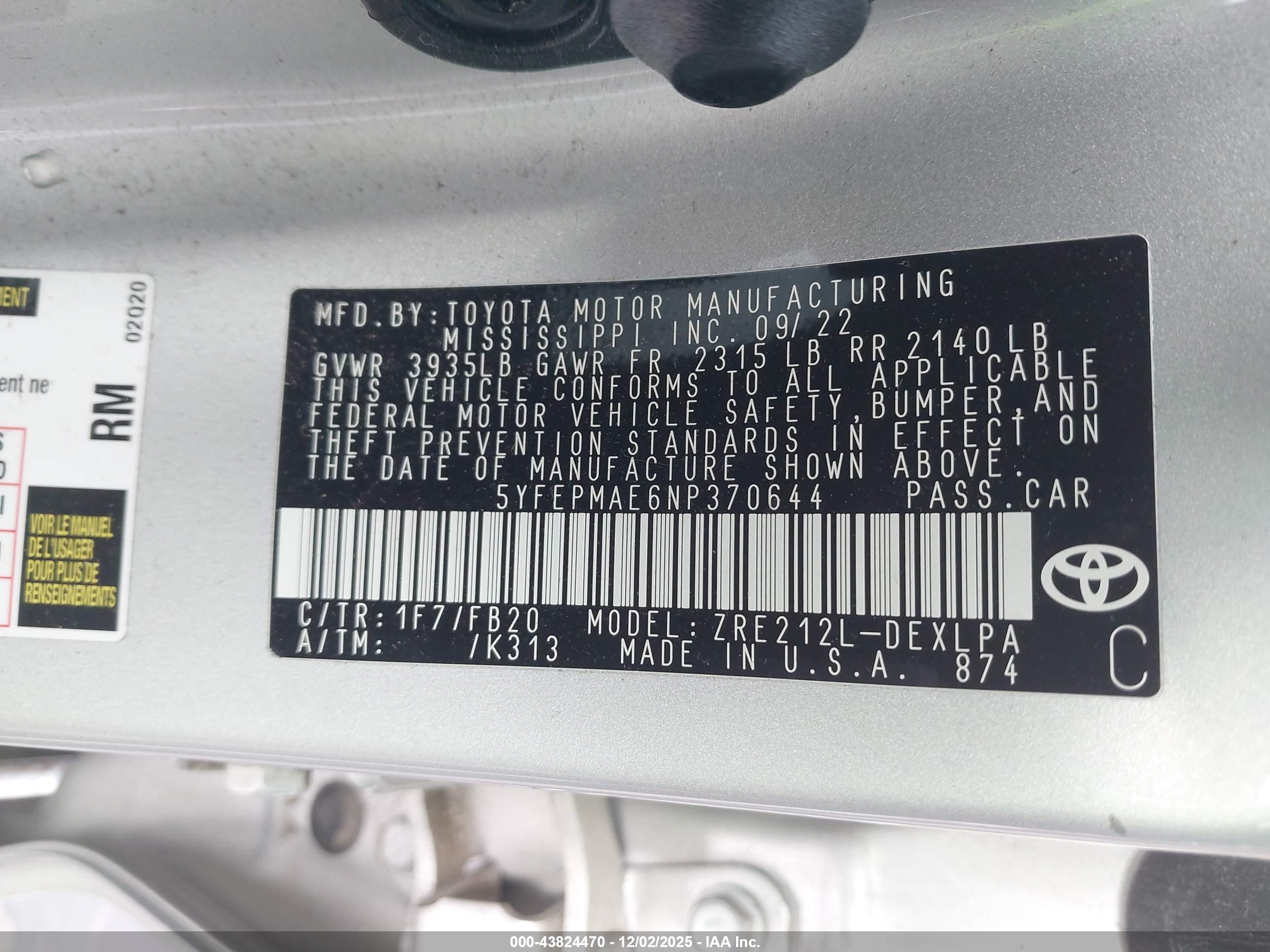 TOYOTA COROLLA image 9