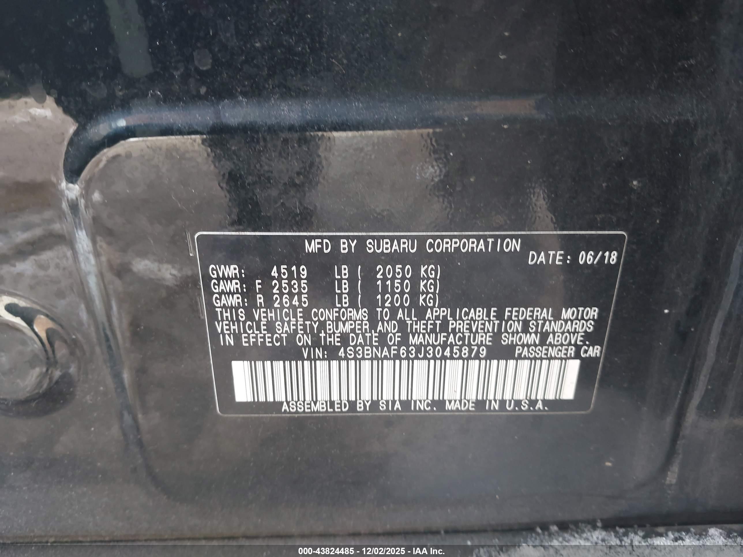 SUBARU LEGACY image 9