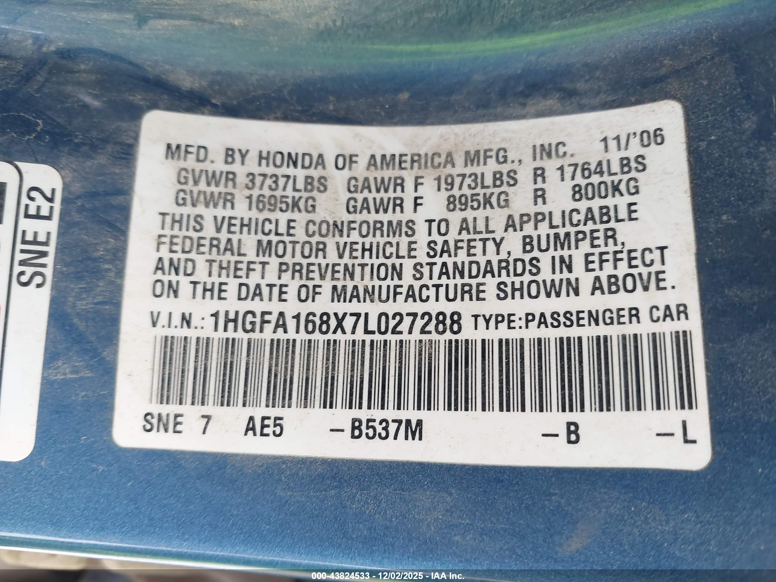 HONDA CIVIC image 9
