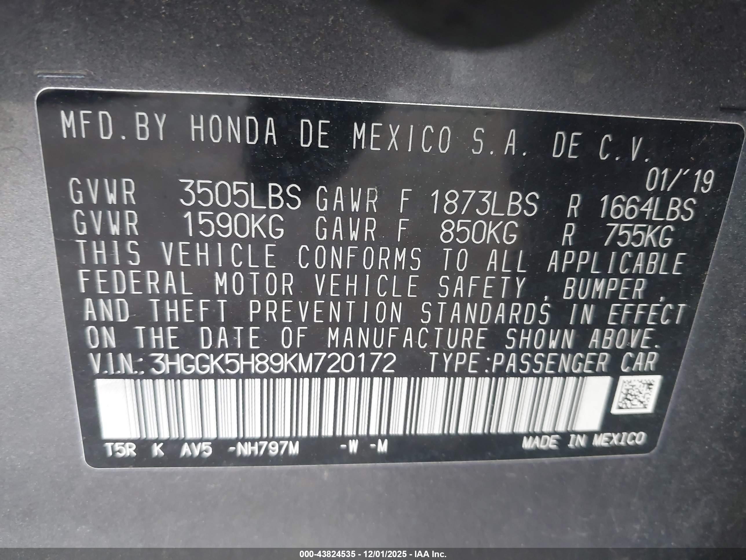 HONDA FIT image 9