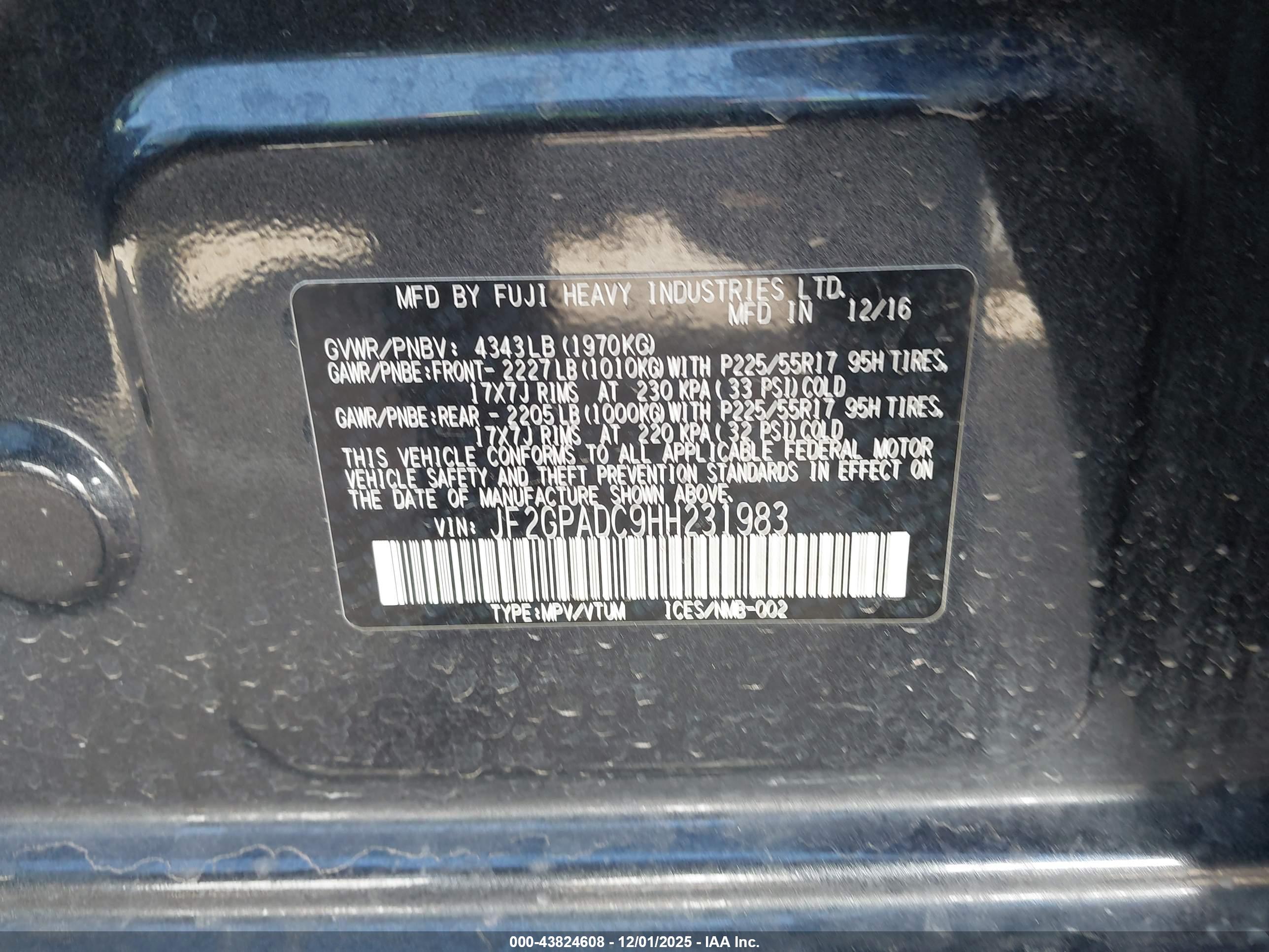 SUBARU CROSSTREK image 9