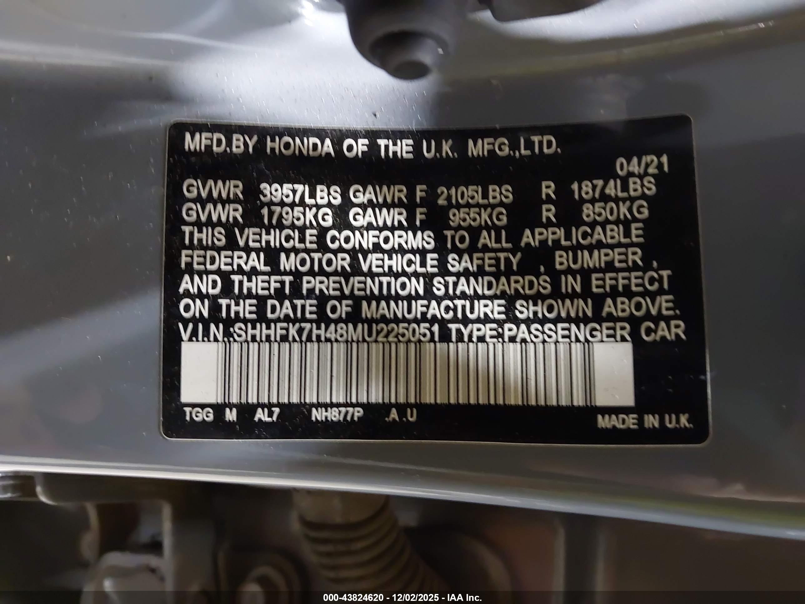 HONDA CIVIC image 9