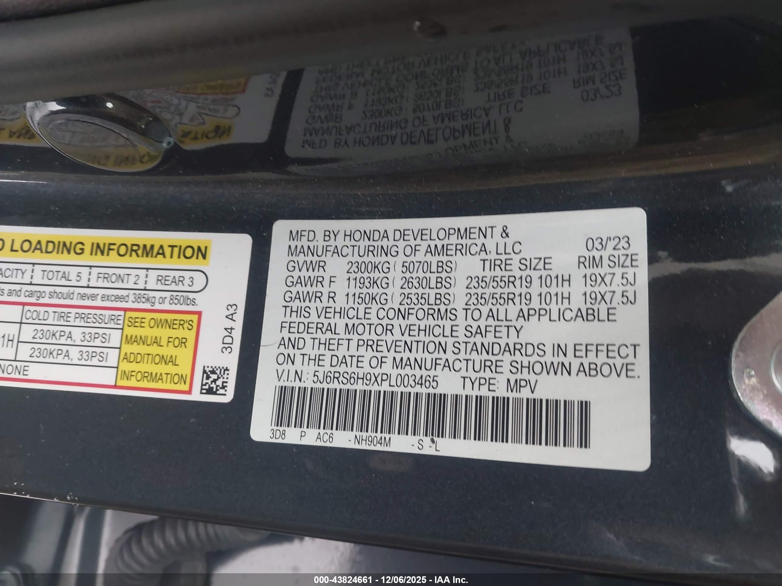 HONDA CR-V image 9