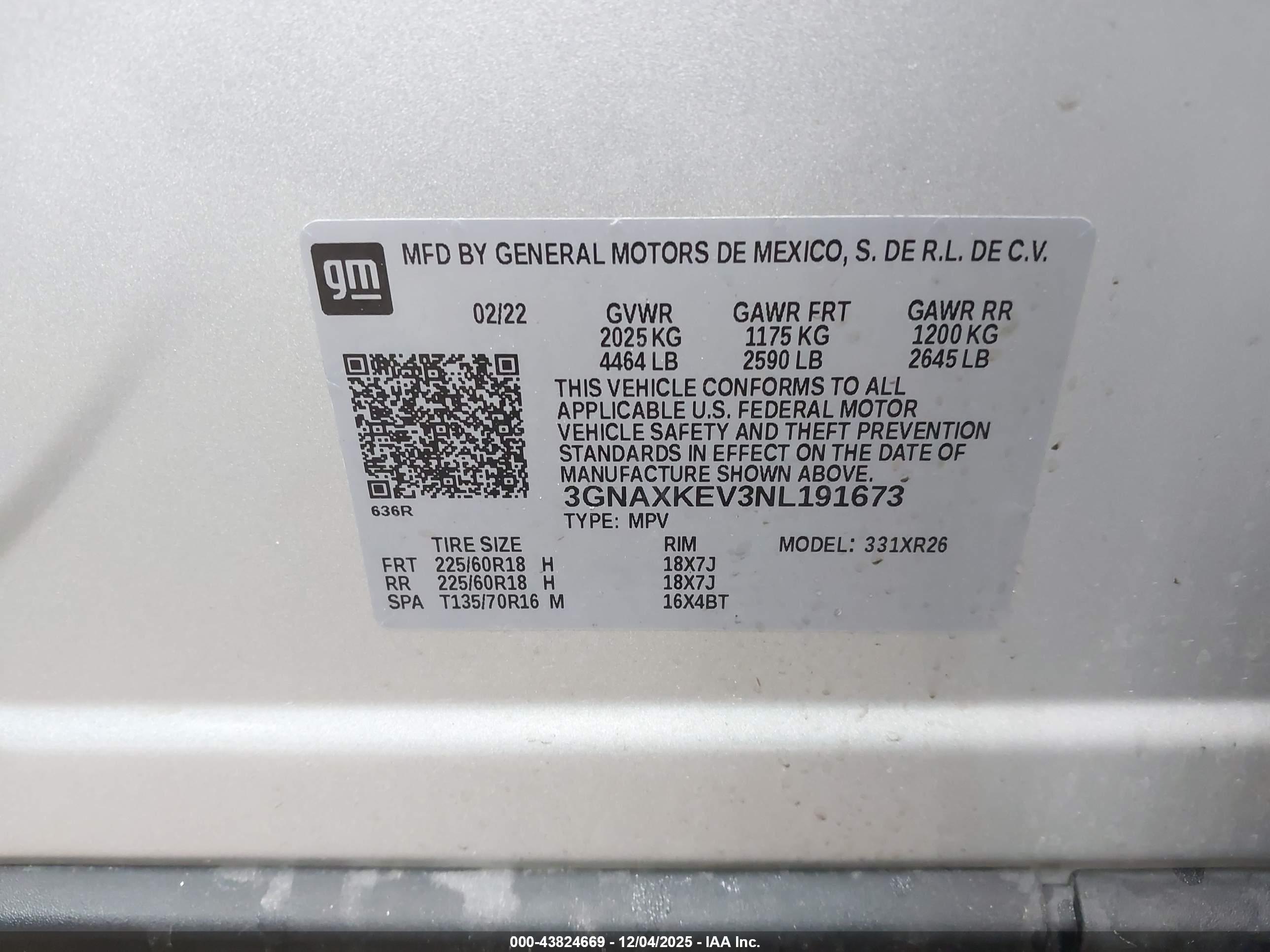 CHEVROLET EQUINOX image 9
