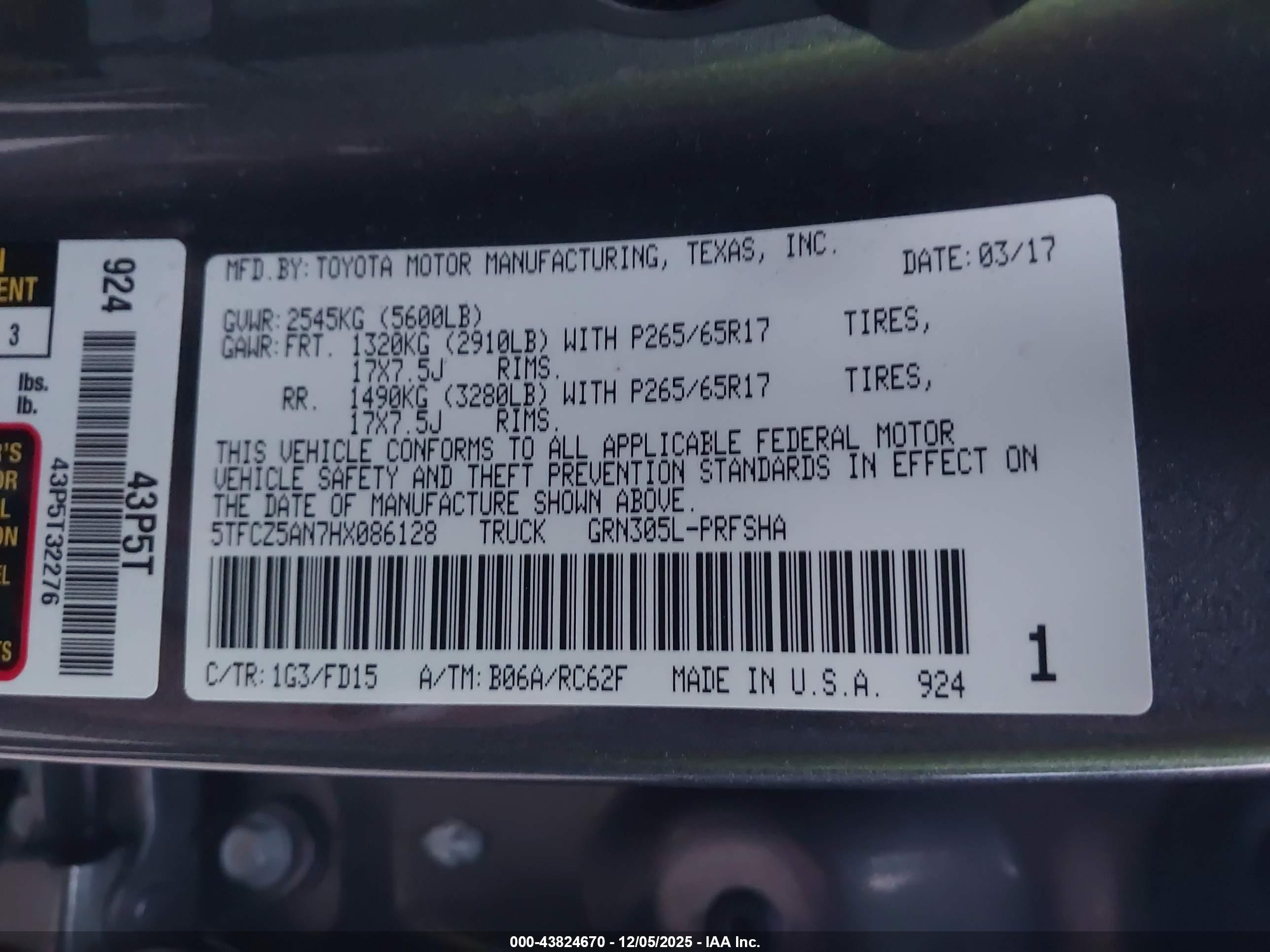 TOYOTA TACOMA image 9