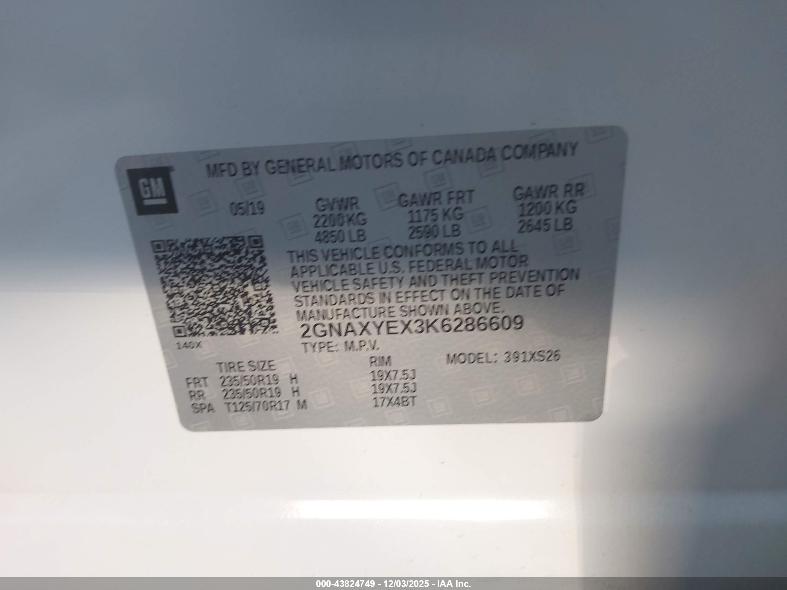 CHEVROLET EQUINOX image 9