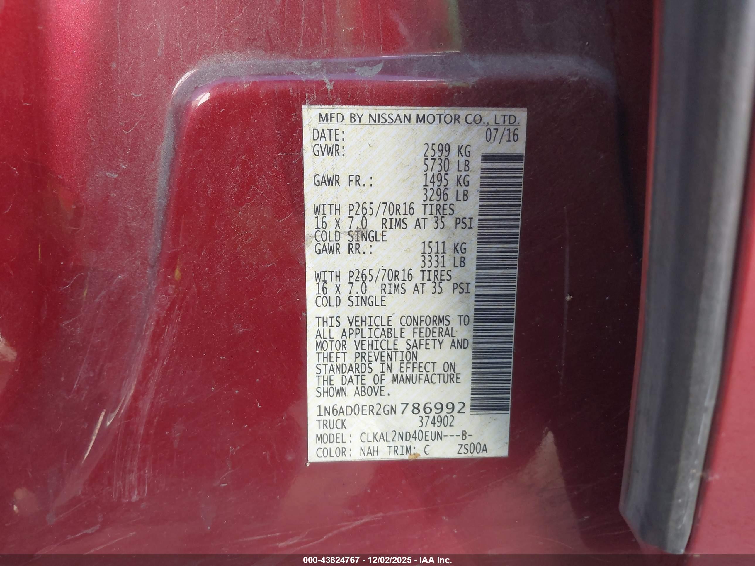 NISSAN FRONTIER image 9