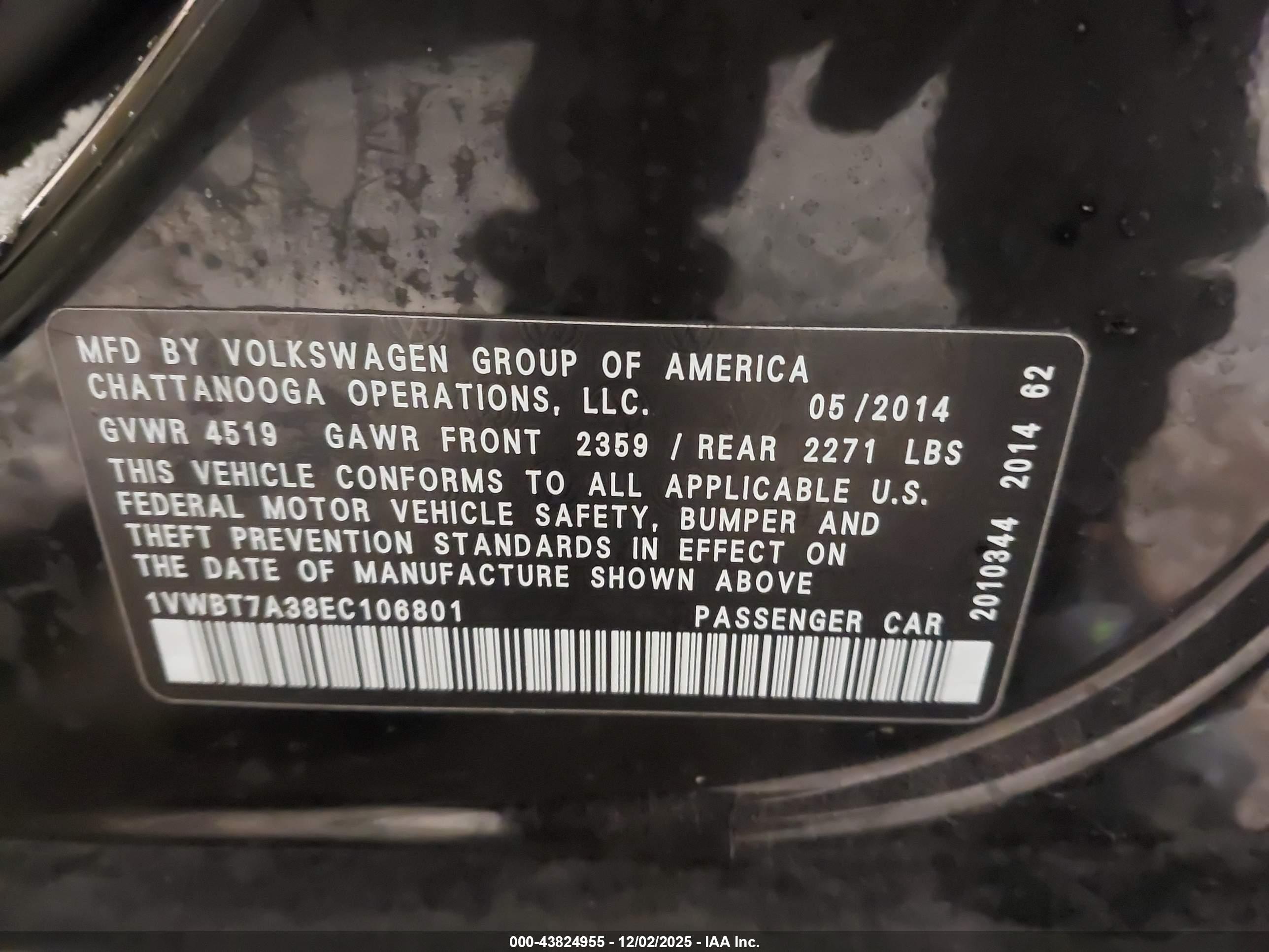 VOLKSWAGEN PASSAT image 9
