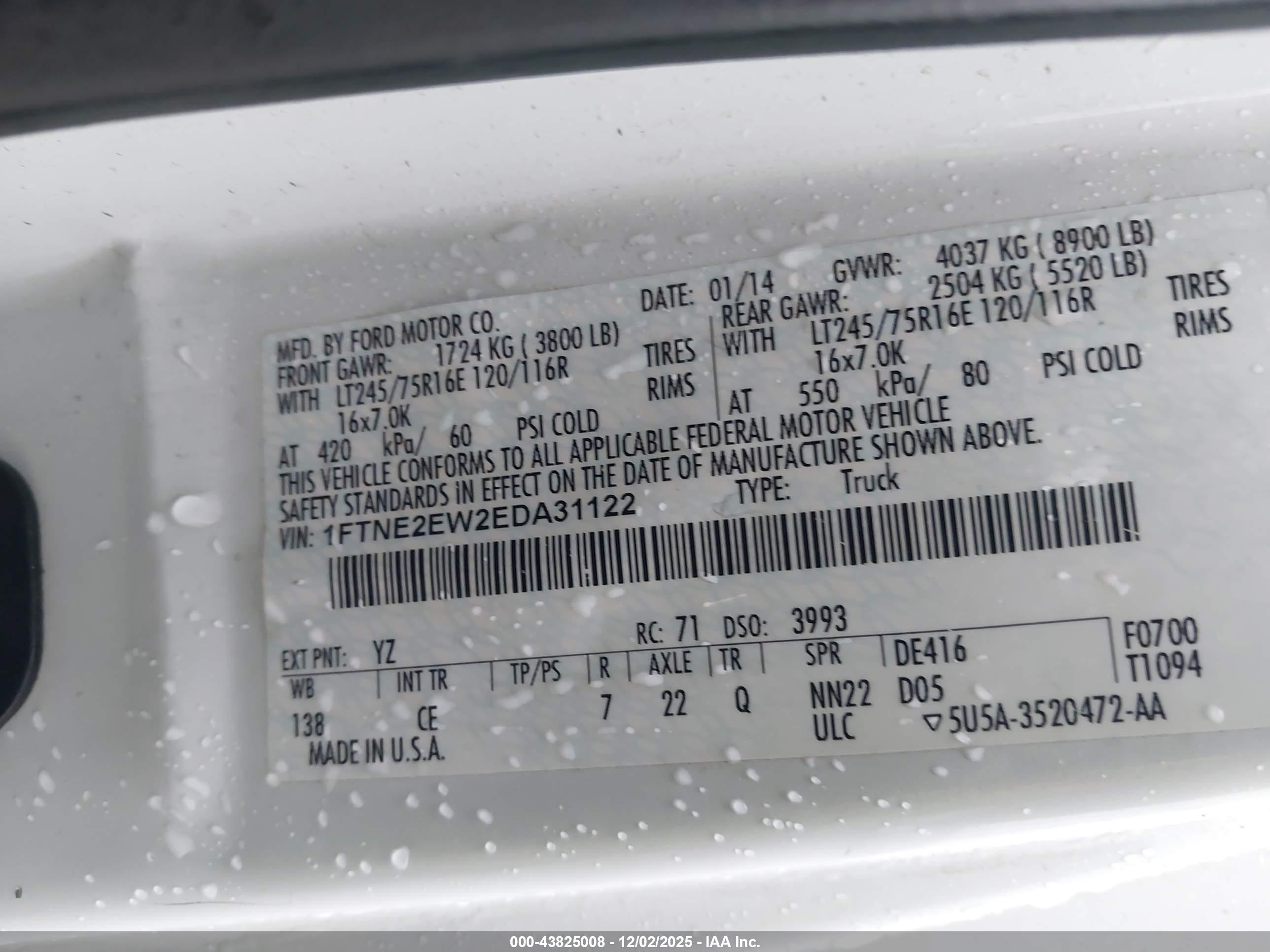 FORD E-250 image 9