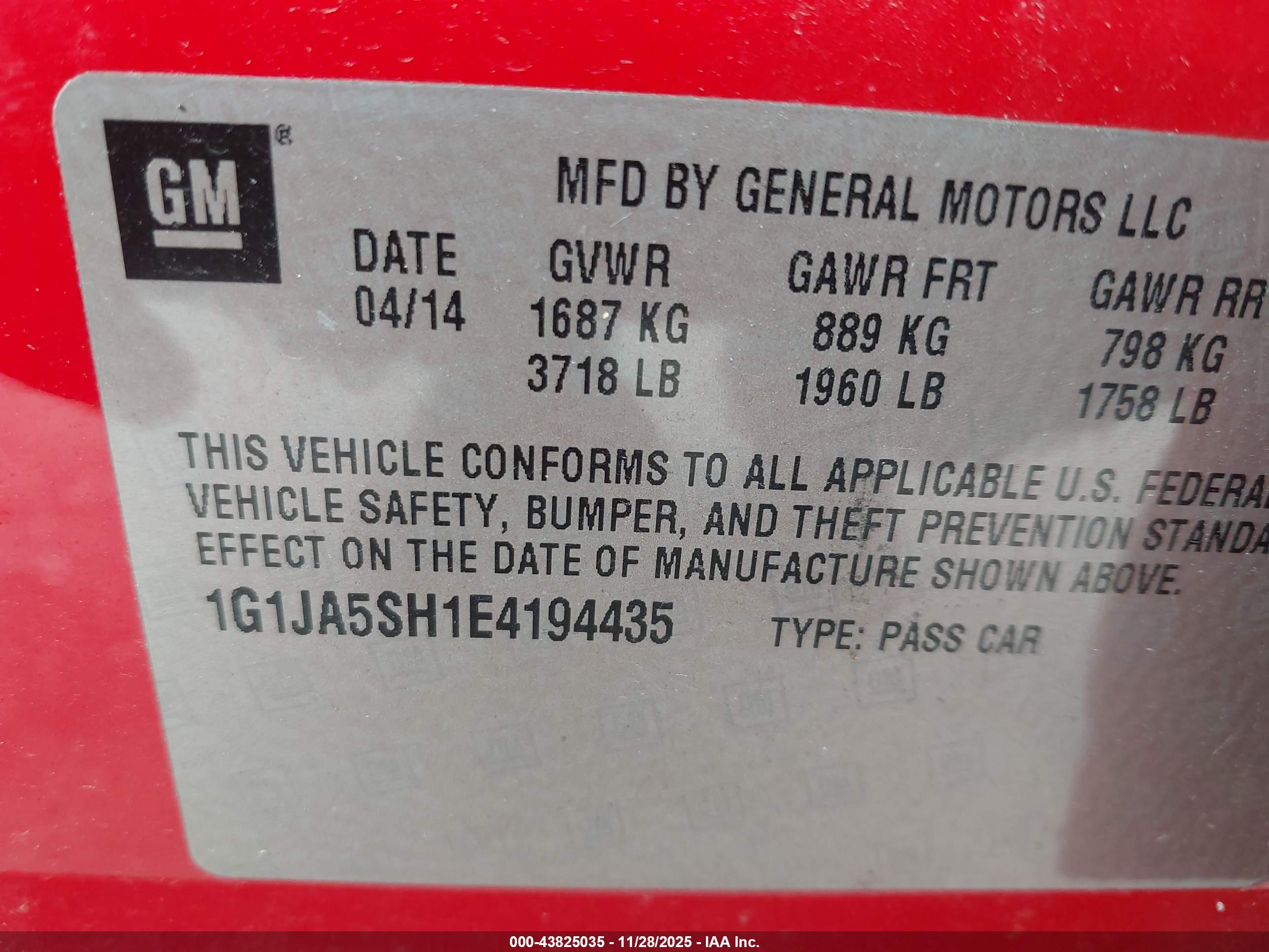 CHEVROLET SONIC image 9